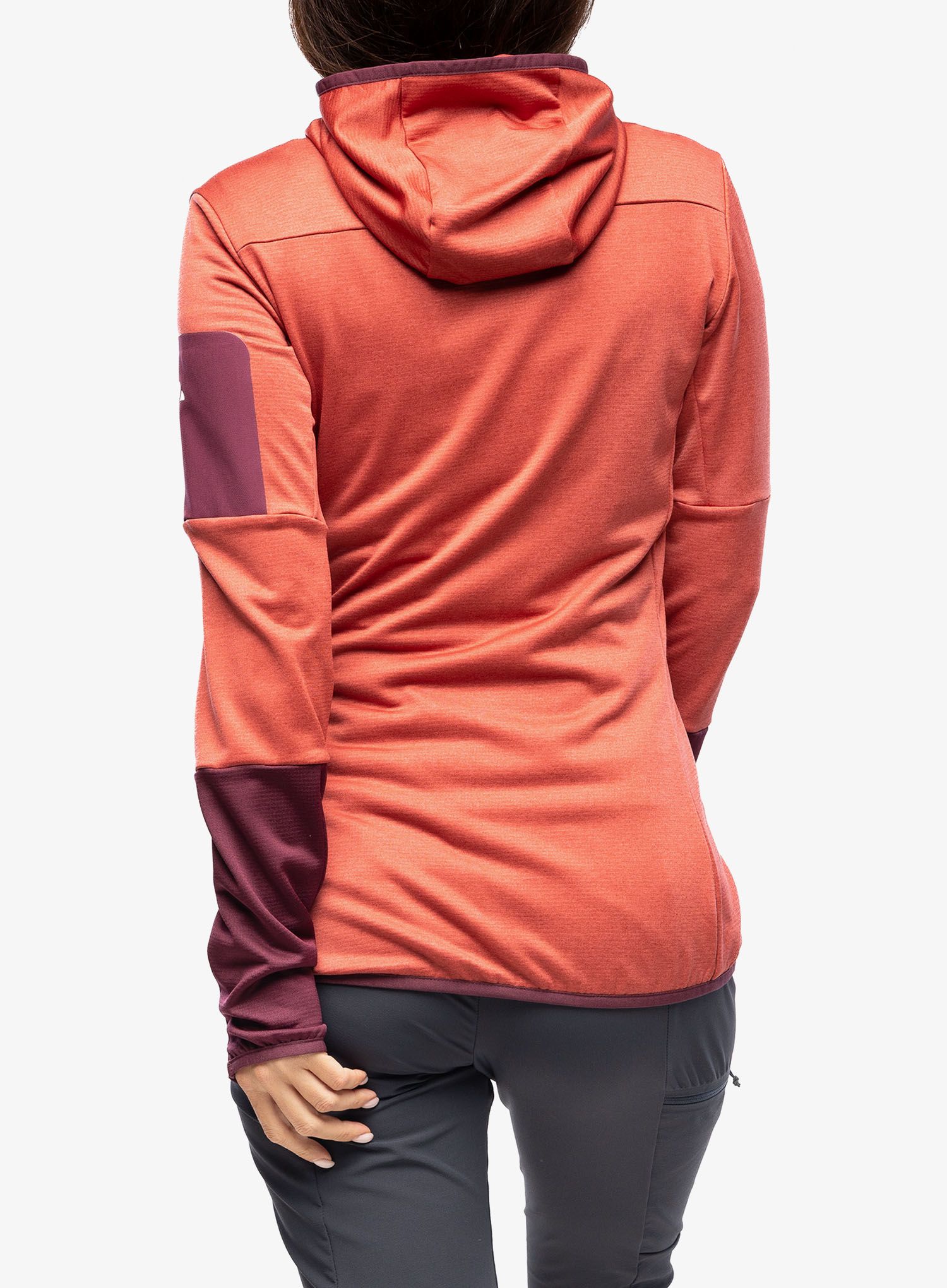 Кофта флісова жіноча Vaude Monviso Fleece Jacket II - brick