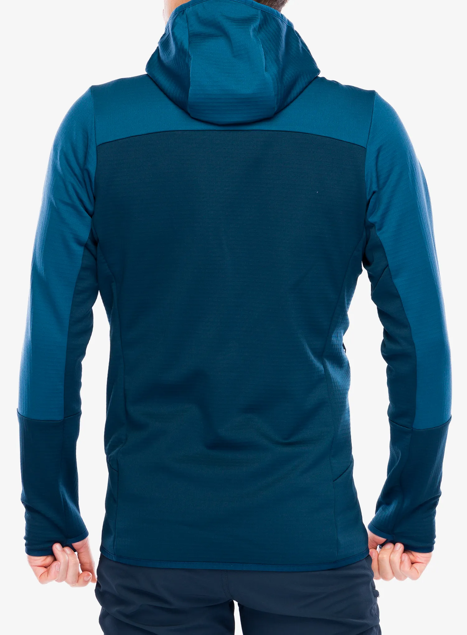 Кофта на замку Vaude Monviso Hooded Grid Fleece Jacket - dark sea