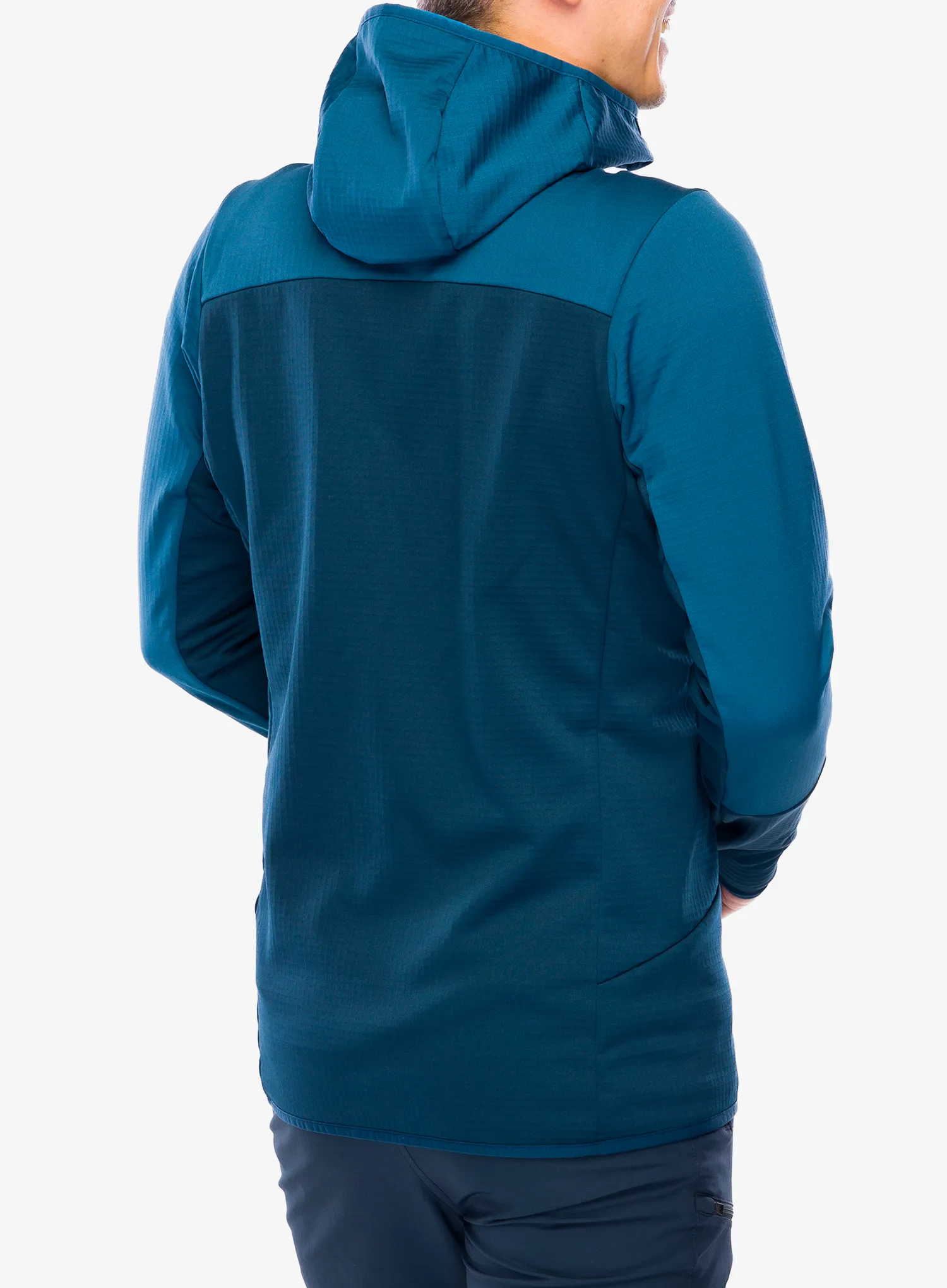 Кофта на замку Vaude Monviso Hooded Grid Fleece Jacket - dark sea