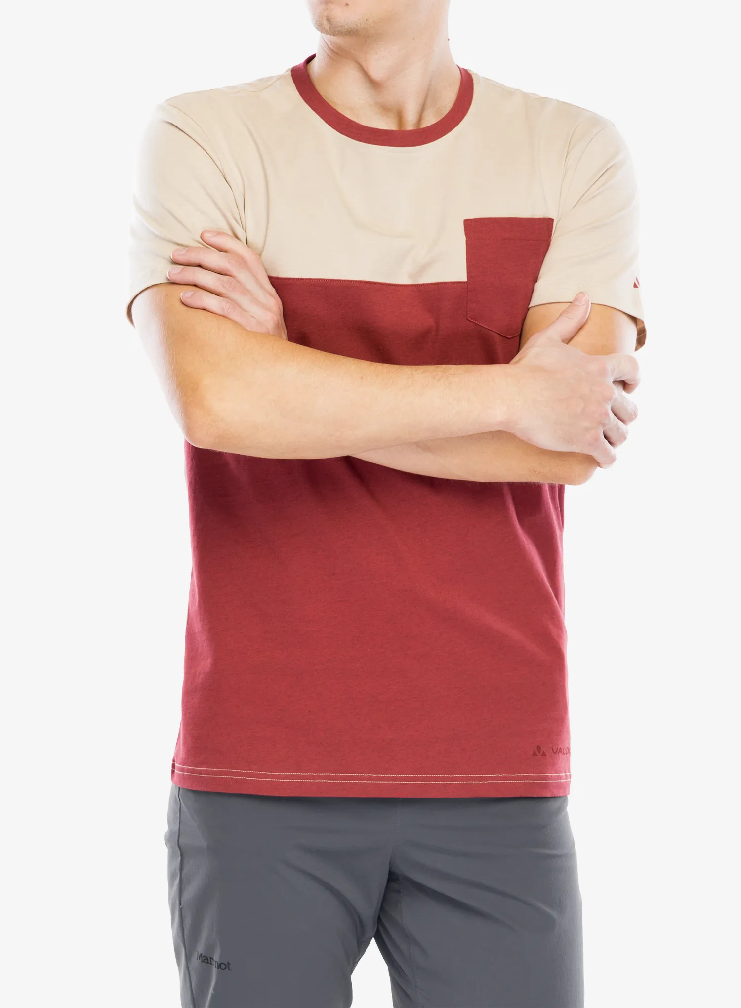 Футболка бавовняна Vaude Nevis Shirt III - redeva