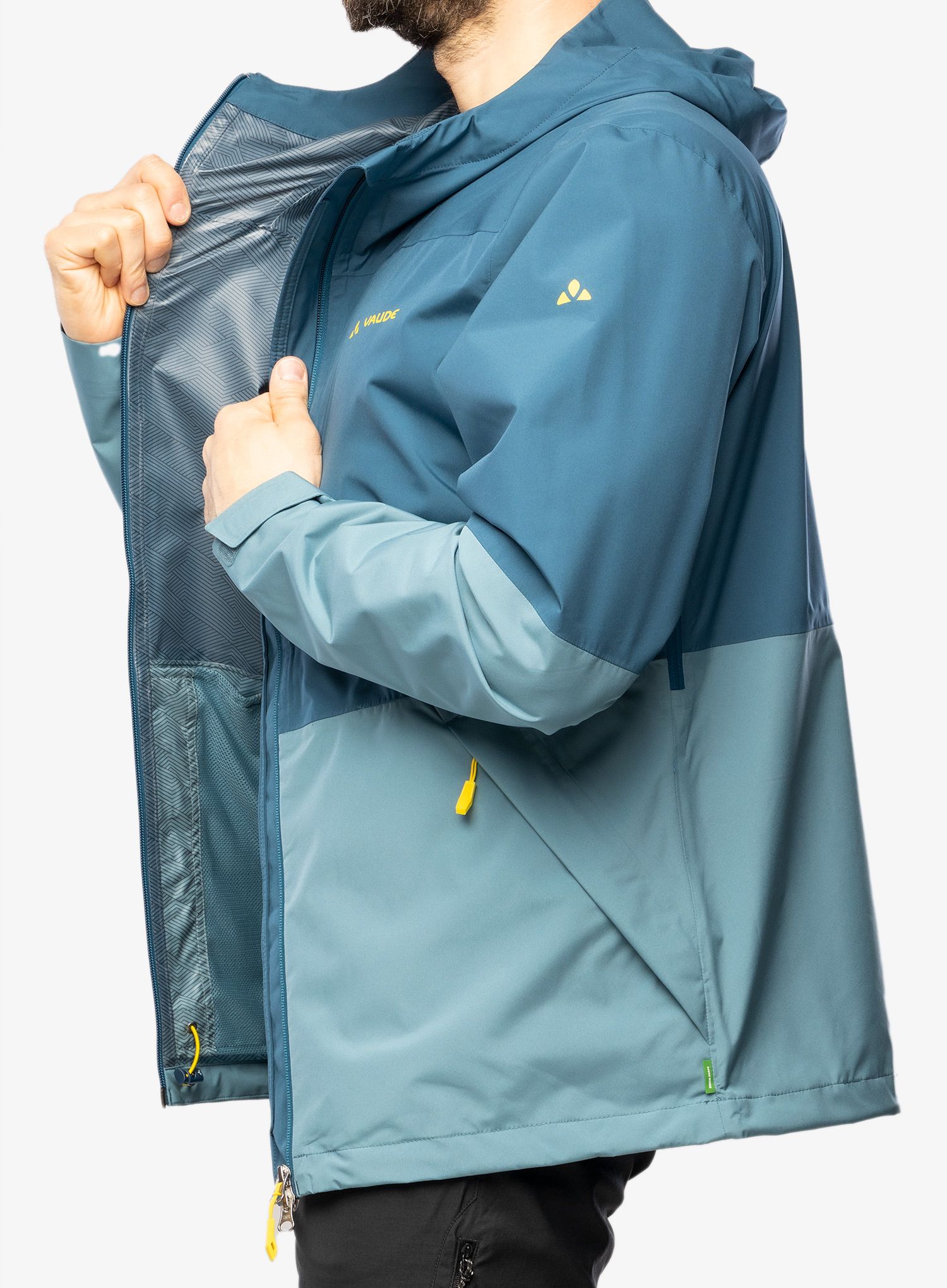 Куртка дощовик Vaude Neyland 2.5L Jacket - baltic sea