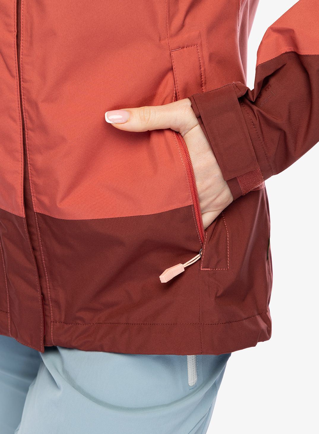 Куртка дощовик жіноча Vaude Neyland 2.5L Jacket - brick