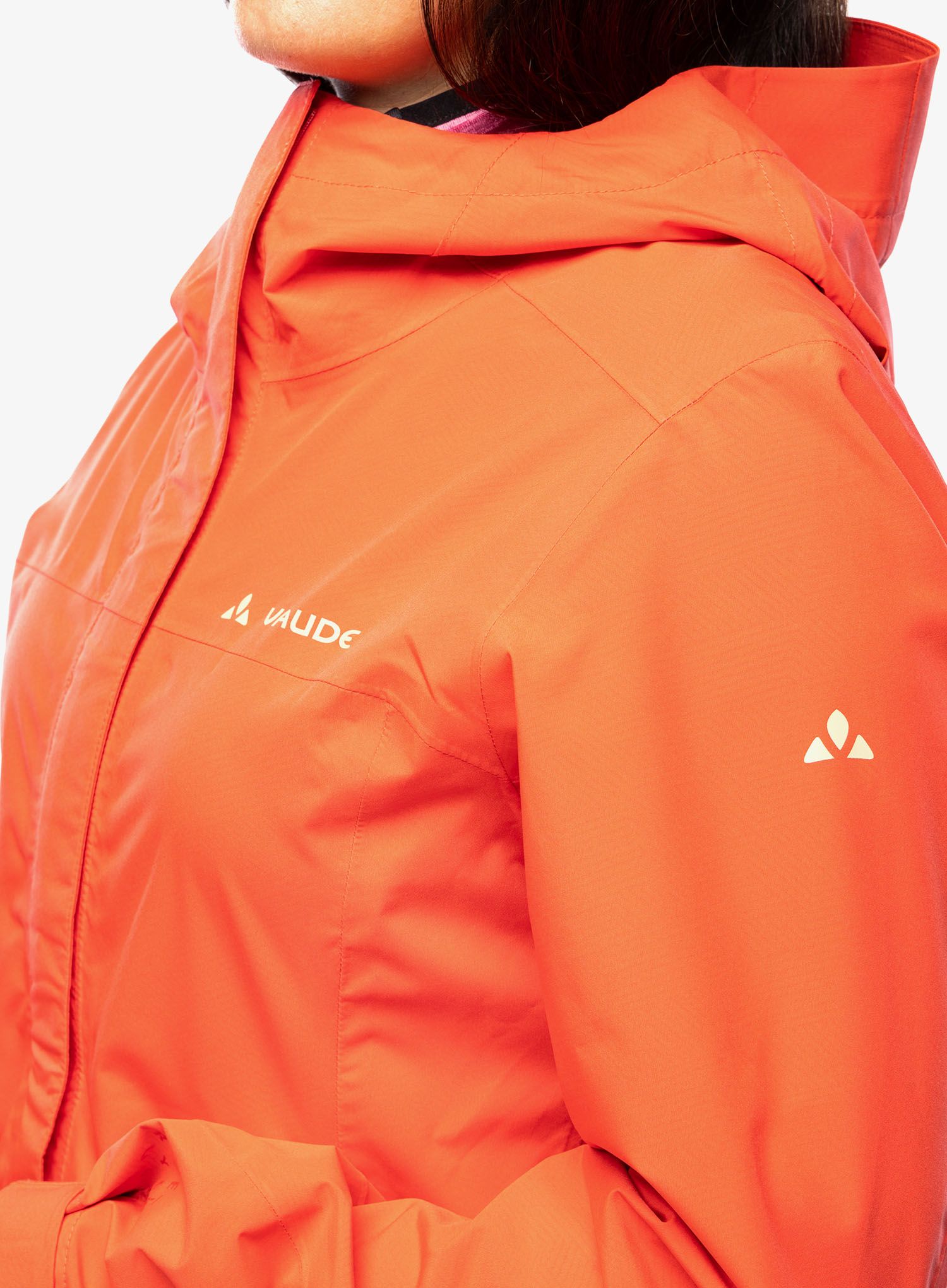Куртка дощовик жіноча Vaude Neyland 2.5L Jacket - flame