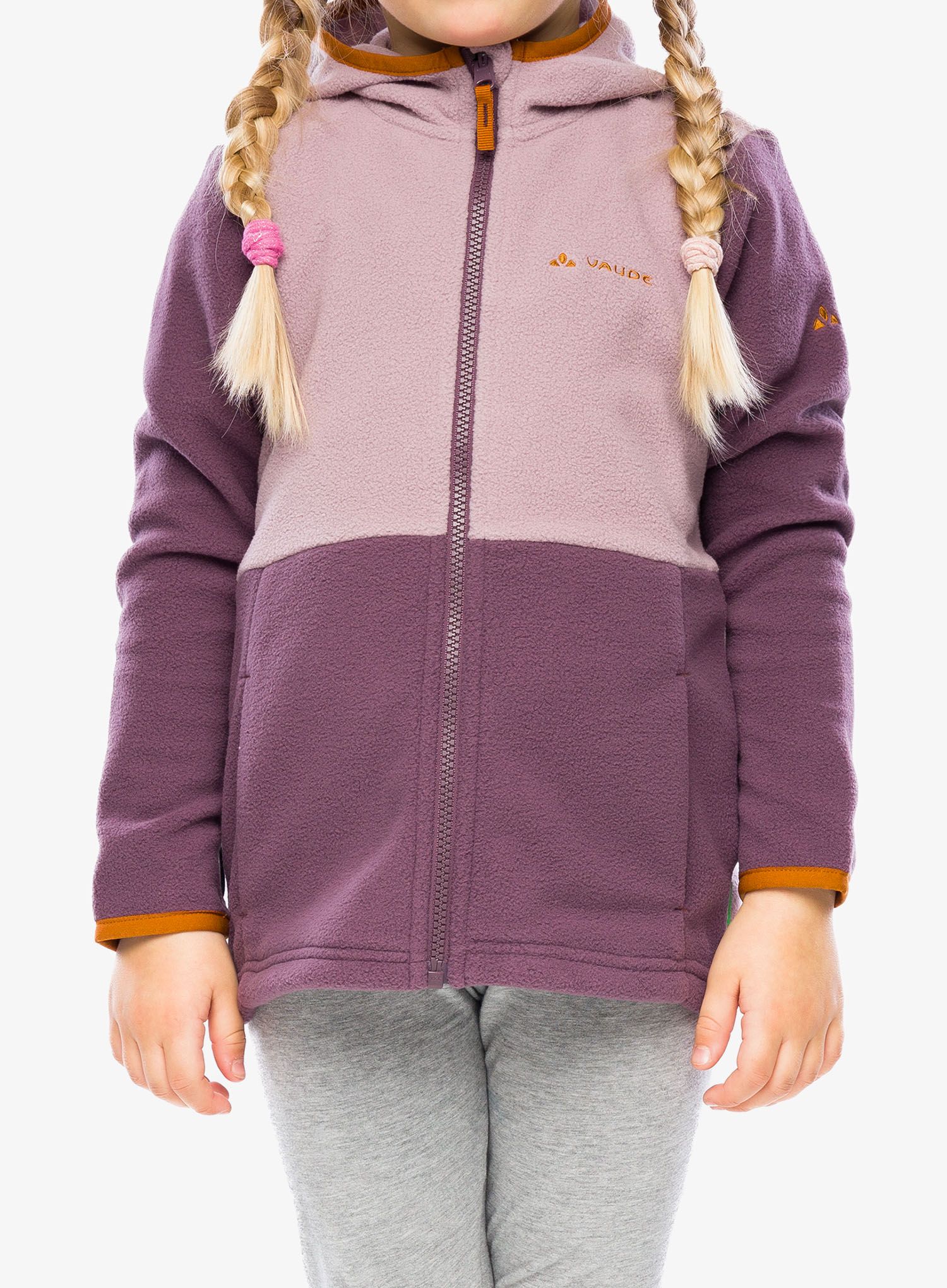 Кофта дитяча Vaude Pulex Hooded Jacket II - blackberry
