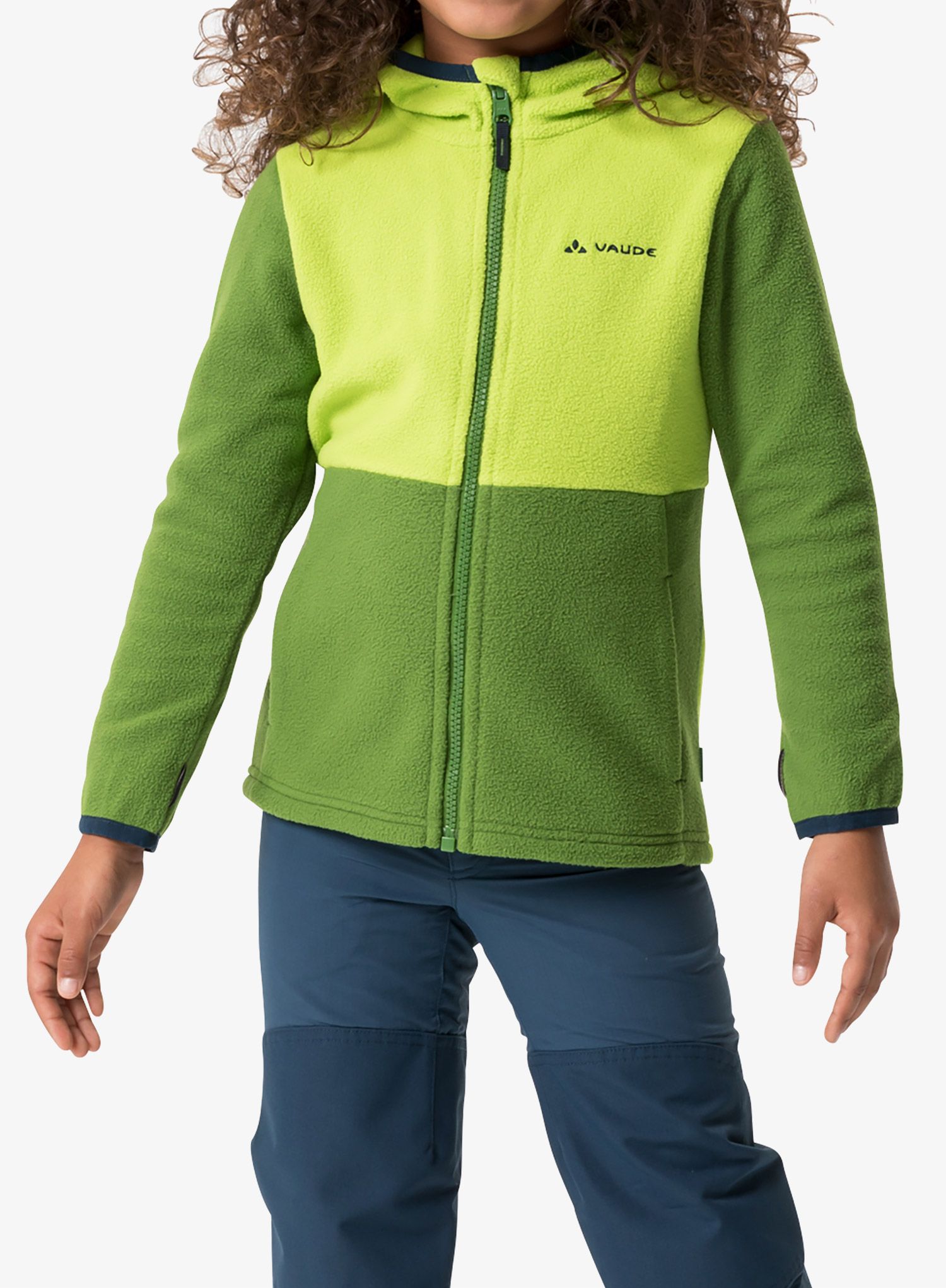 Кофта дитяча Vaude Pulex Hooded Jacket II - cactus