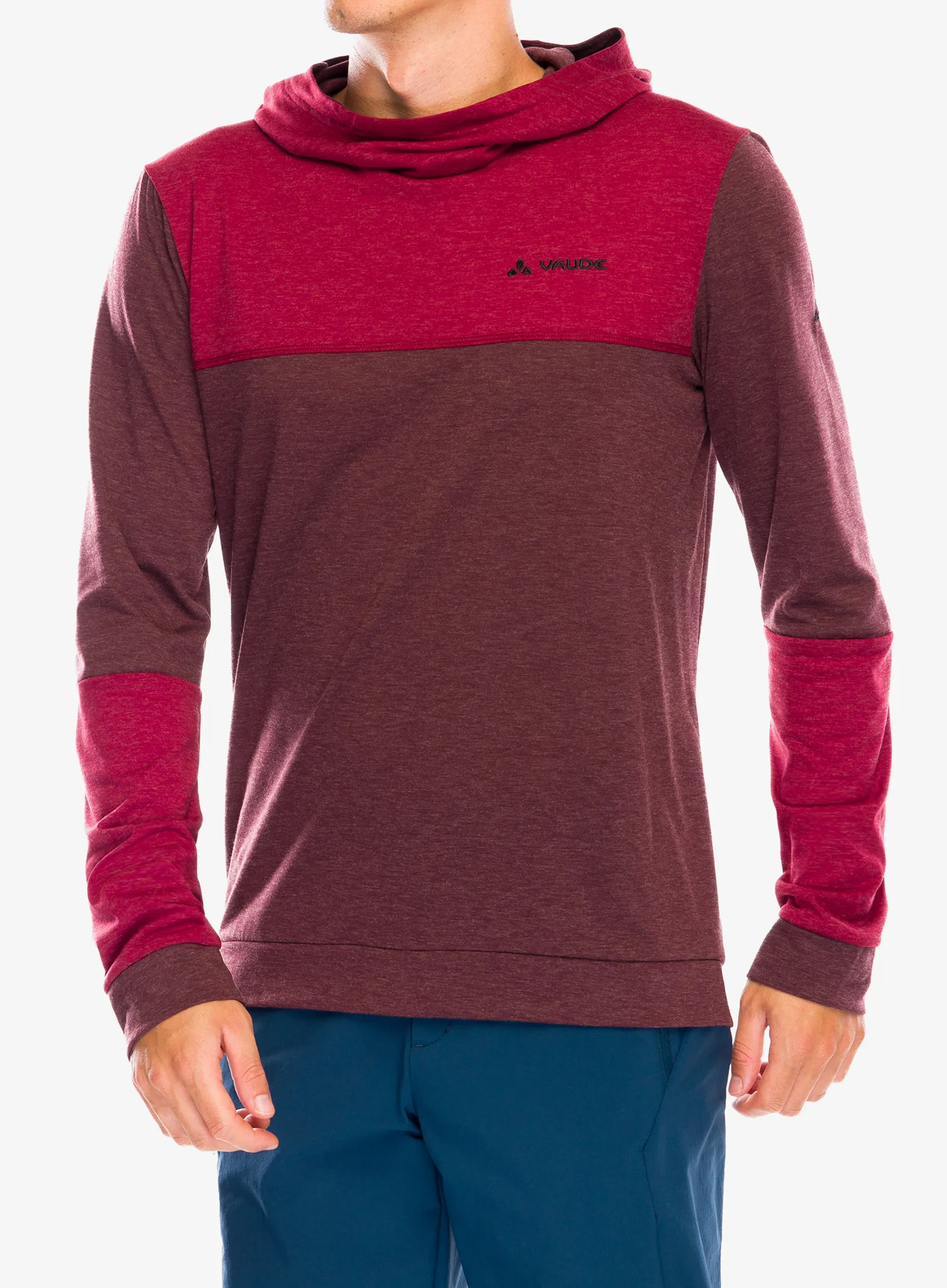 Кофта з каптуром Vaude Qimsa Hoody - dark oak