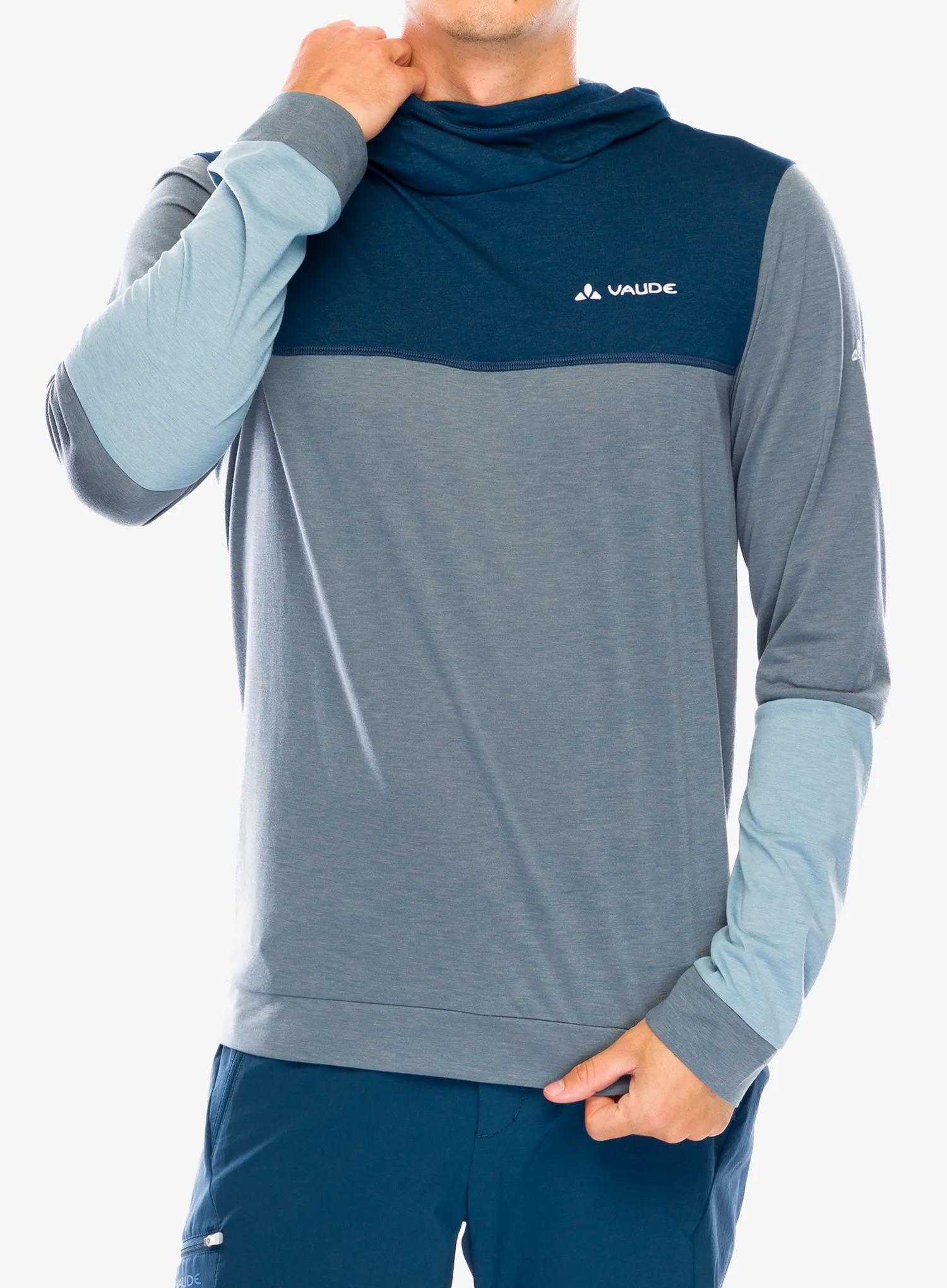 Кофта з каптуром Vaude Qimsa Hoody - heron