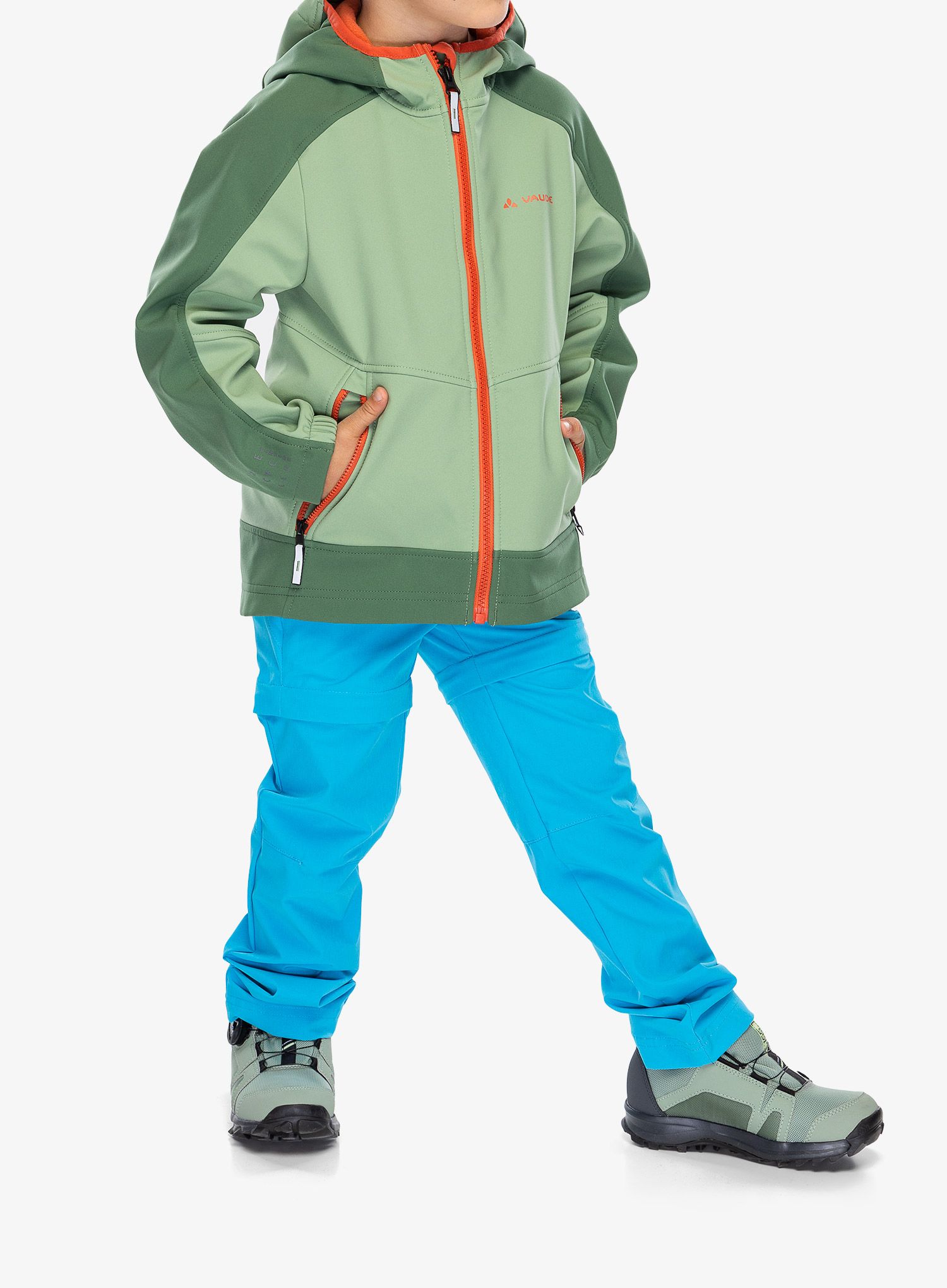 Куртка дитяча Vaude Rondane Jacket IV - willow green