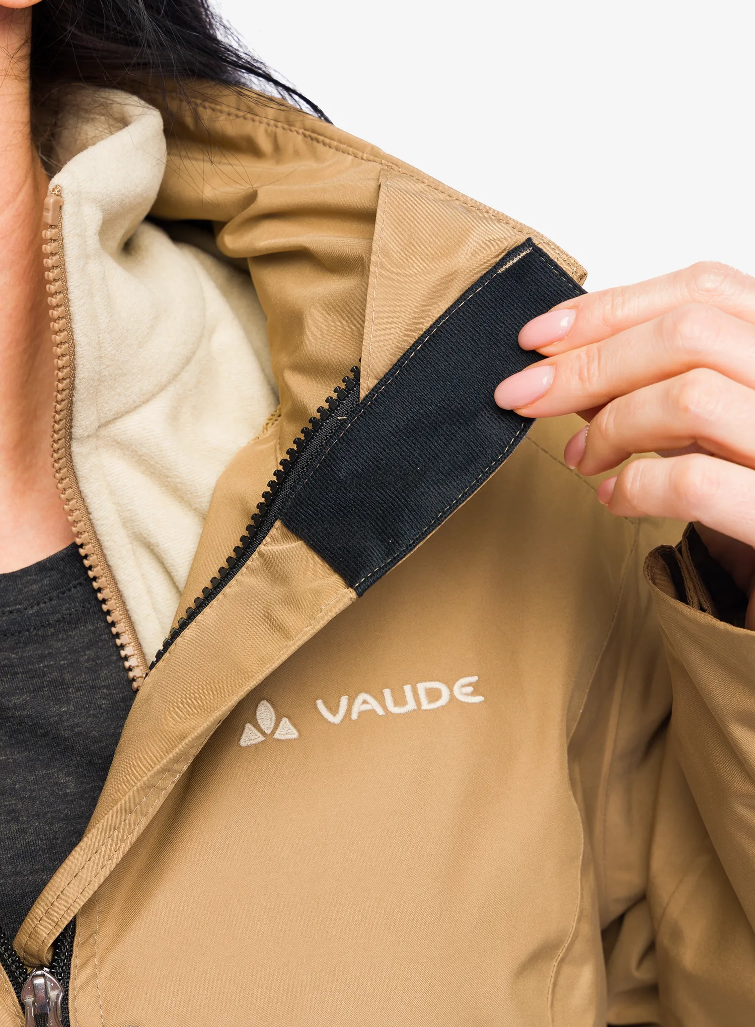 Куртка жіноча Vaude Rosemoor 3in1 Jacket II - oat