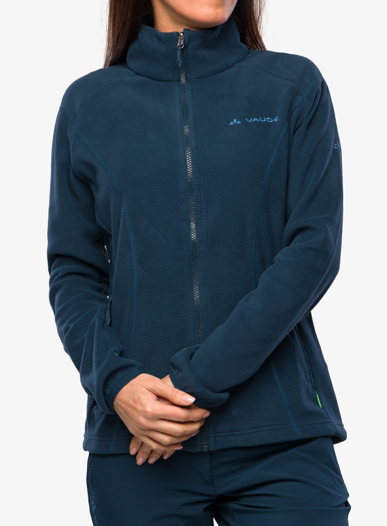 Кофта флісова жіноча Vaude Rosemoor Fleece Jacket II - dark sea