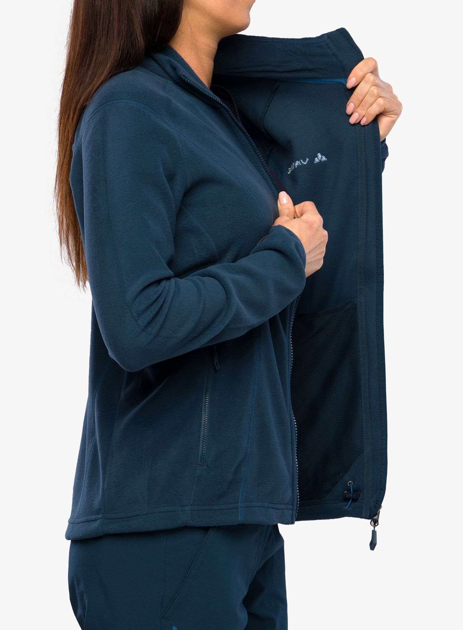 Кофта флісова жіноча Vaude Rosemoor Fleece Jacket II - dark sea