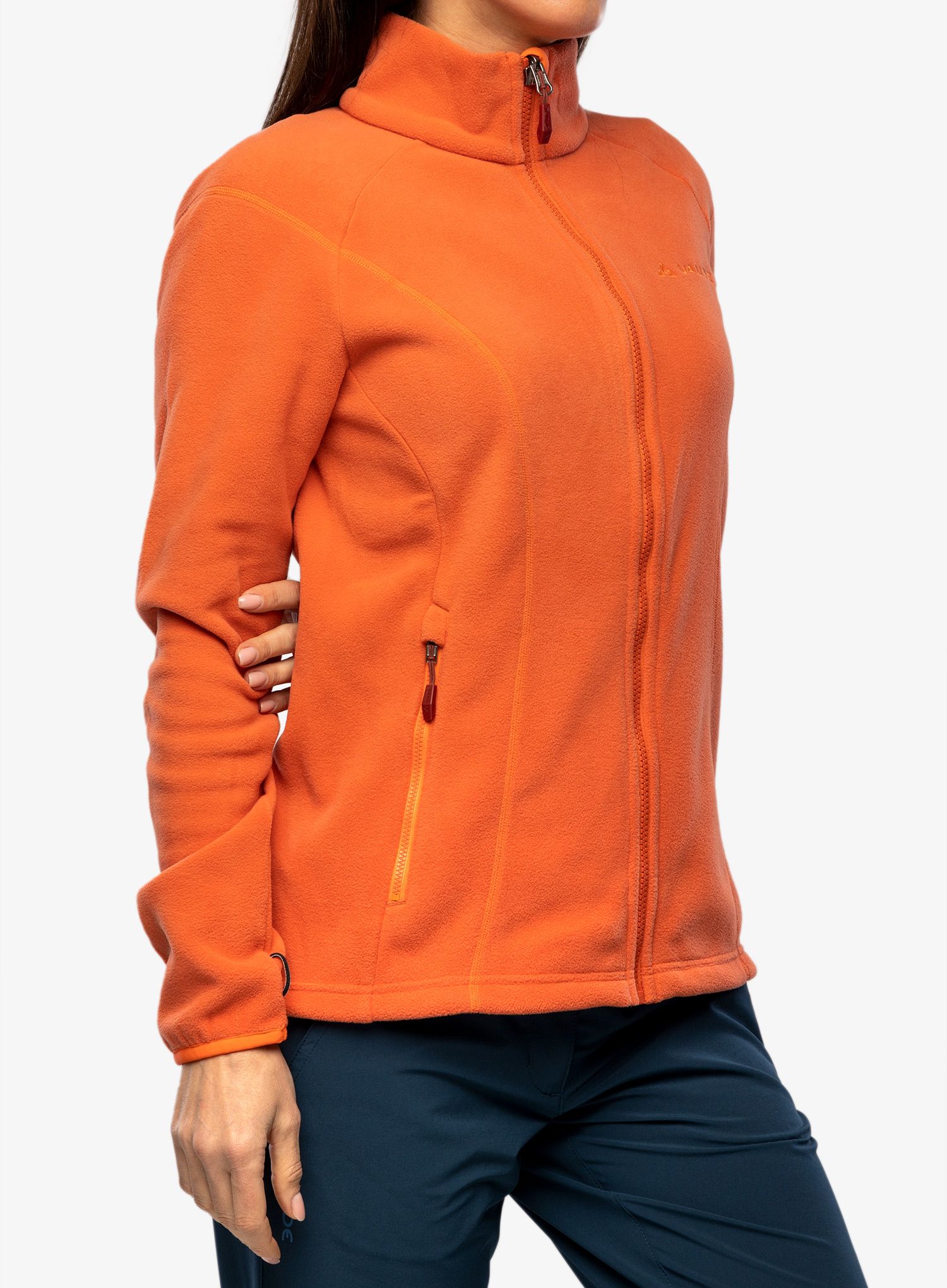 Кофта флісова жіноча Vaude Rosemoor Fleece Jacket II - hotchili