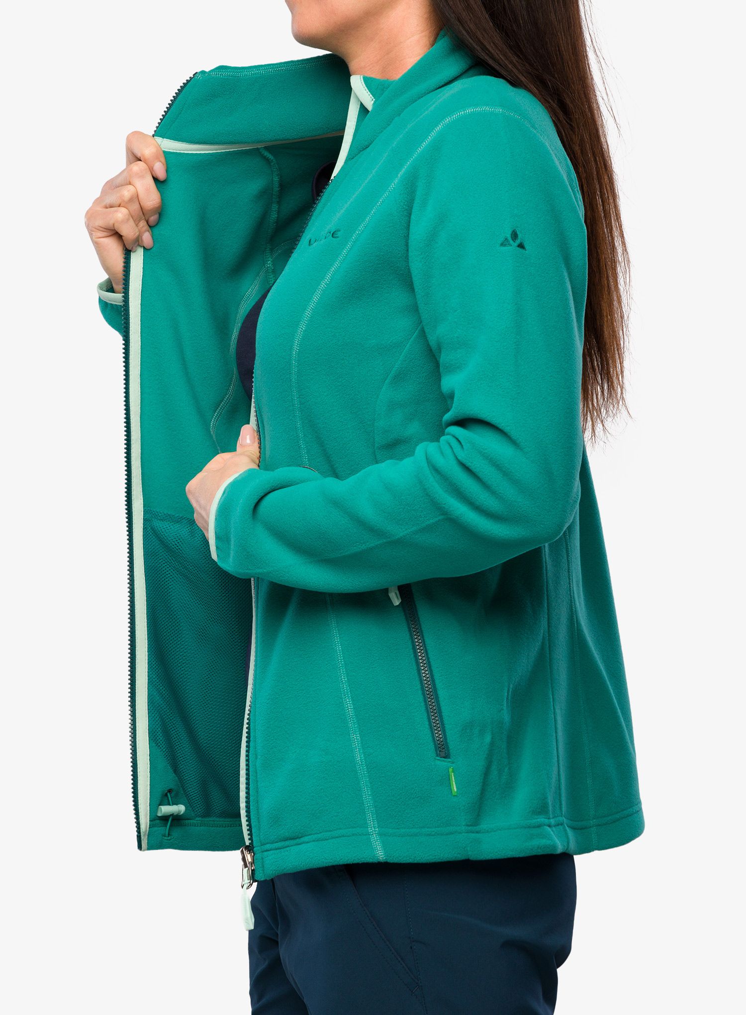 Кофта флісова жіноча Vaude Rosemoor Fleece Jacket II - wave