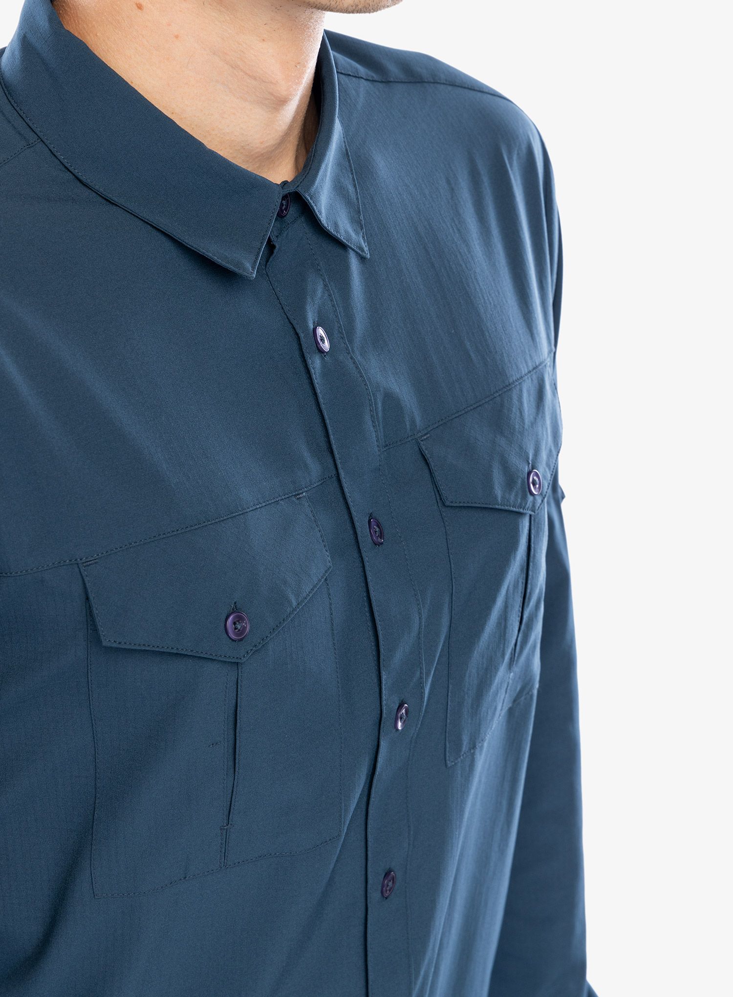 Сорочка Vaude Rosemoor LS Shirt II - dark sea uni