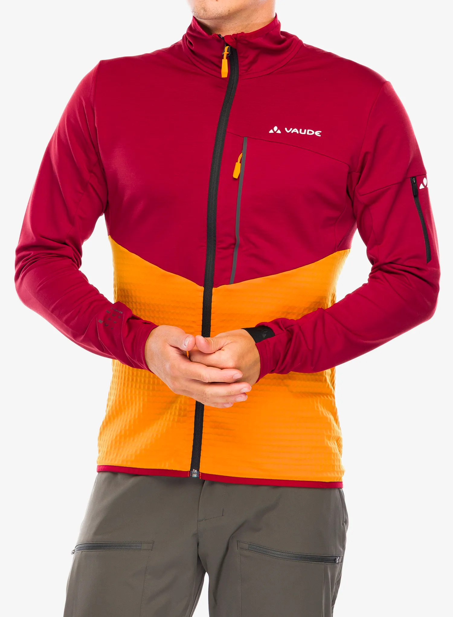 Кофта флісова Vaude Scopi Fleece Jacket - carmine