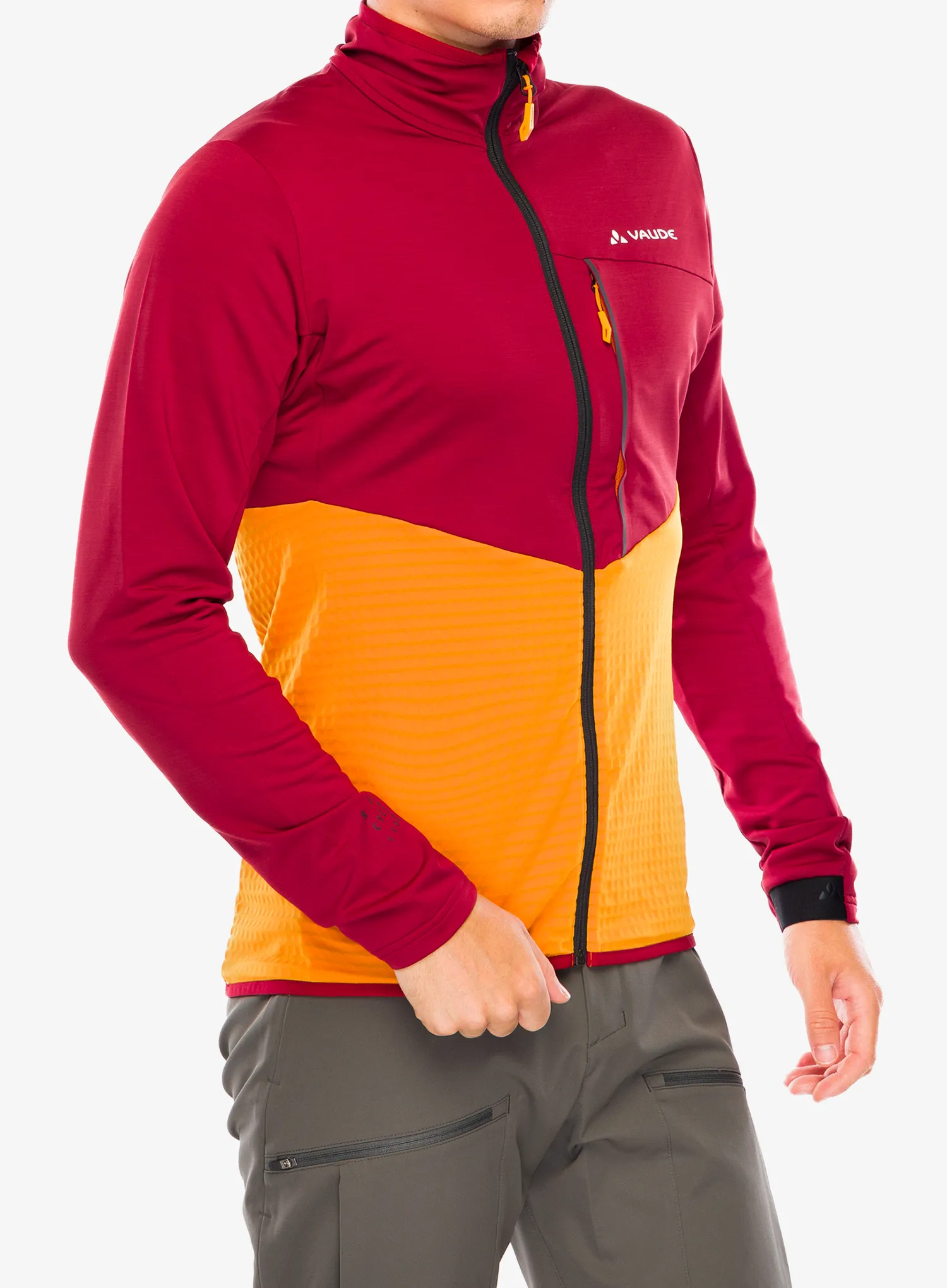 Кофта флісова Vaude Scopi Fleece Jacket - carmine