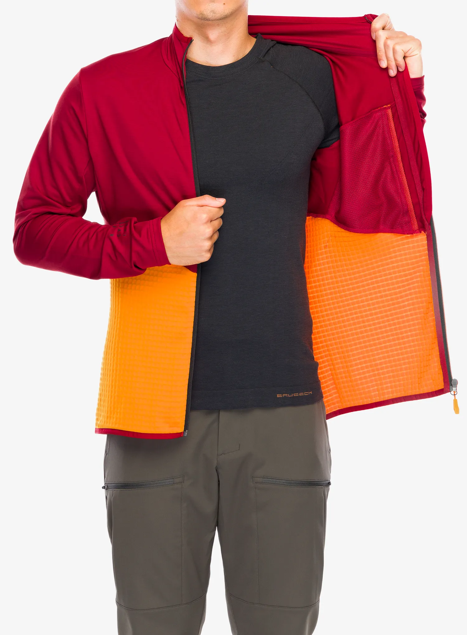 Кофта флісова Vaude Scopi Fleece Jacket - carmine