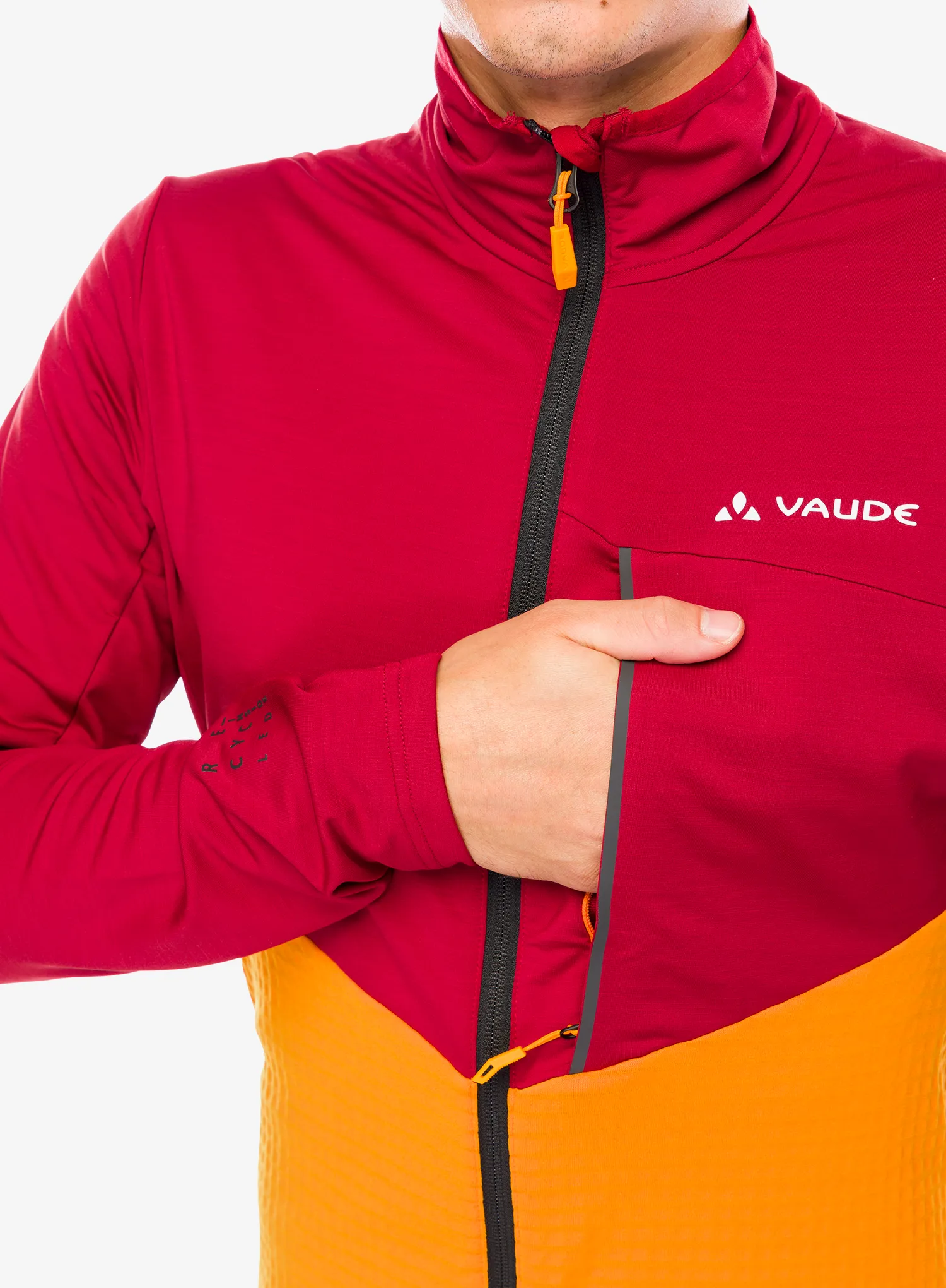 Кофта флісова Vaude Scopi Fleece Jacket - carmine
