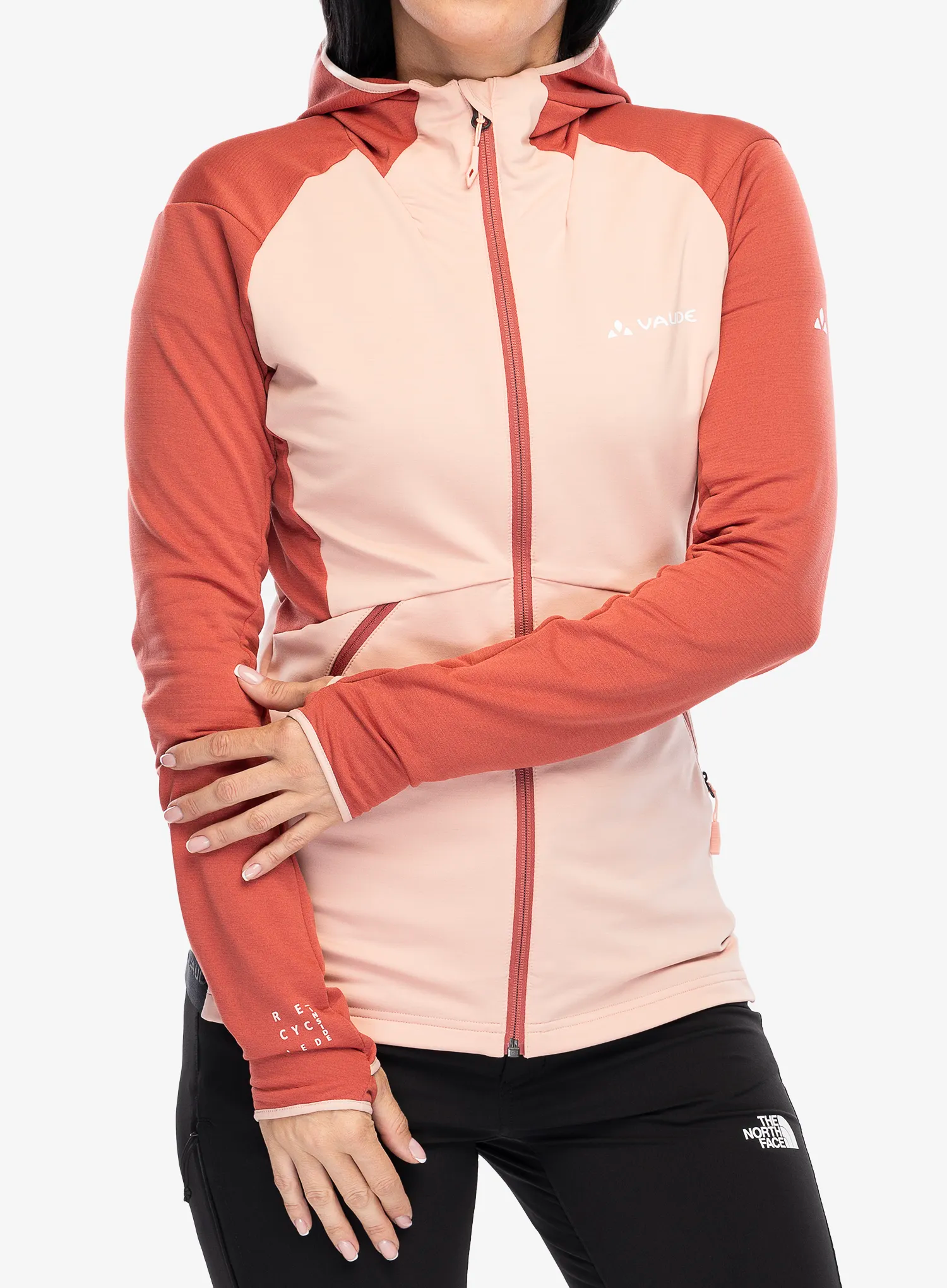 Кофта флісова жіноча Vaude Scopi Fleece Jacket - soft rose