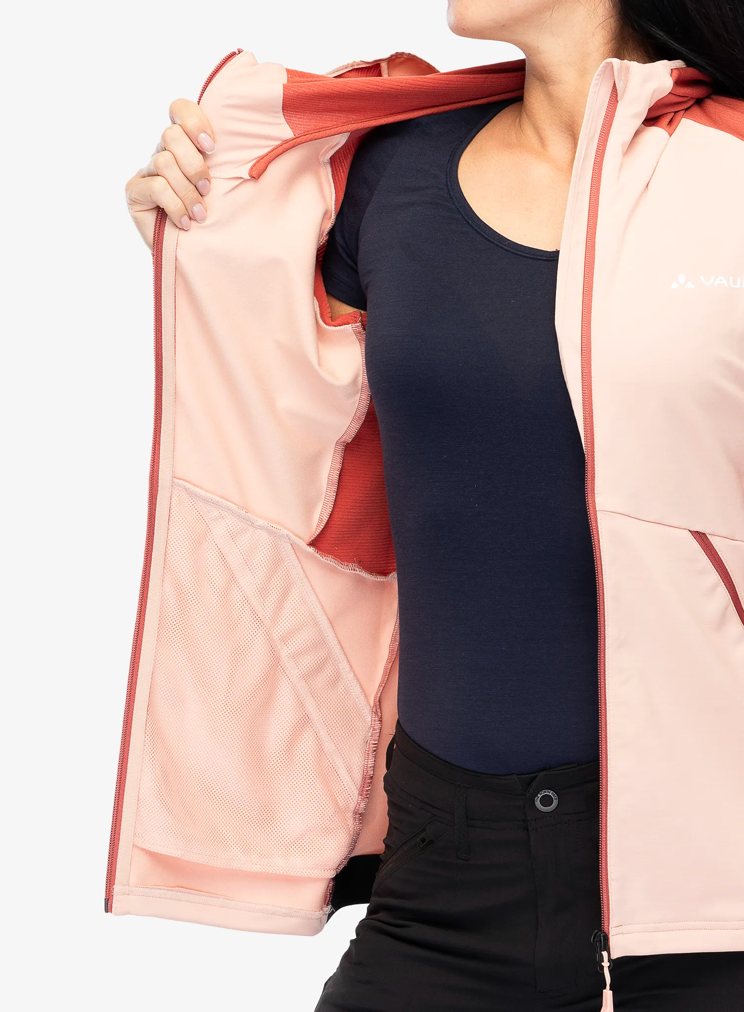 Кофта флісова жіноча Vaude Scopi Fleece Jacket - soft rose