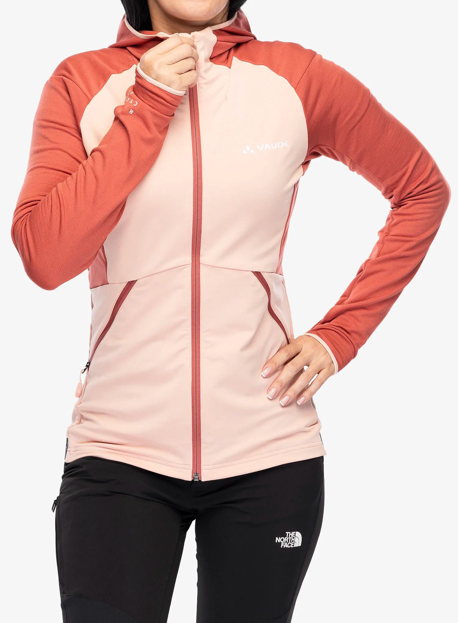 Кофта флісова жіноча Vaude Scopi Fleece Jacket - soft rose