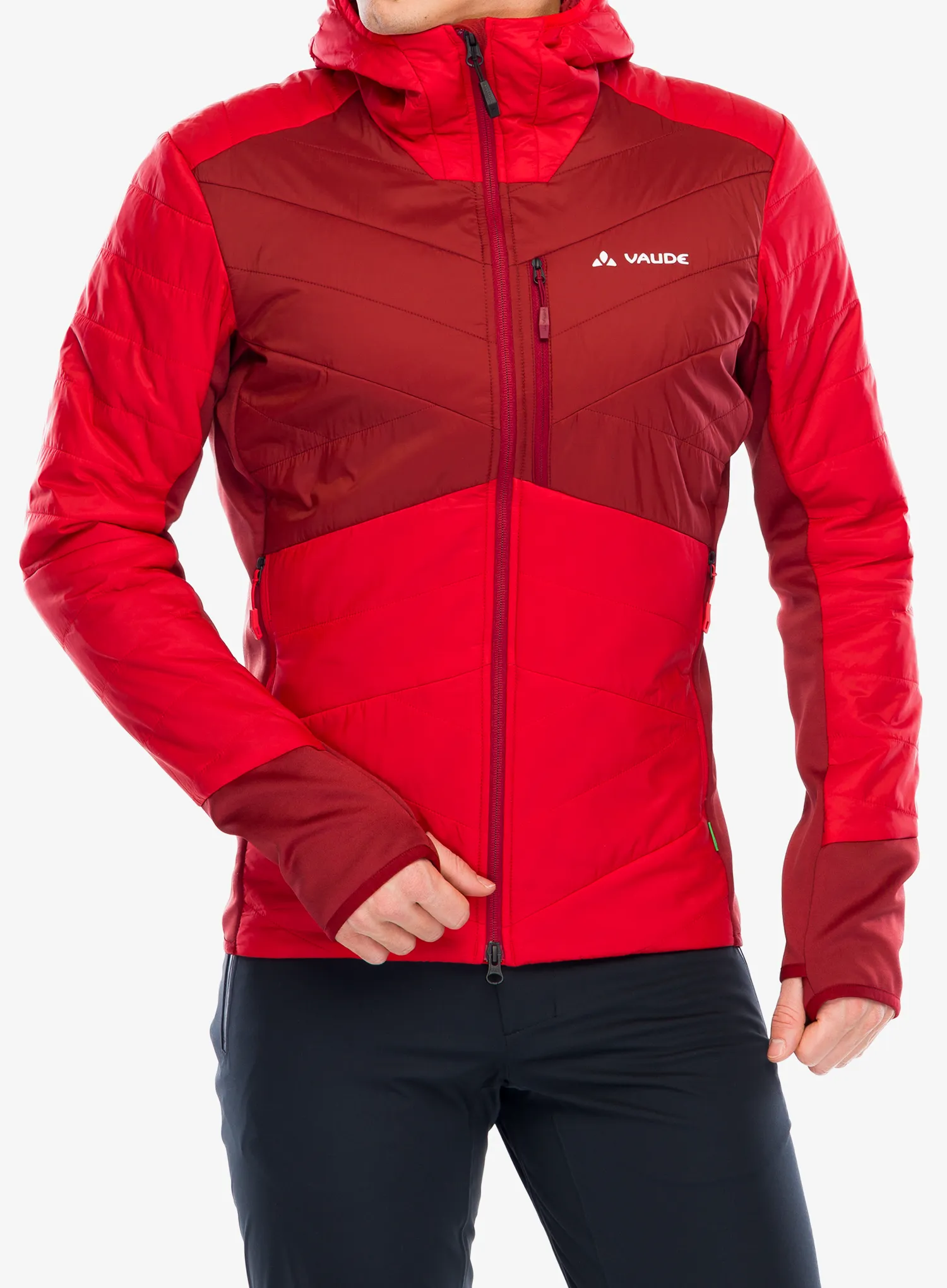 Куртка утеплена Vaude Sesvenna Jacket IV - red