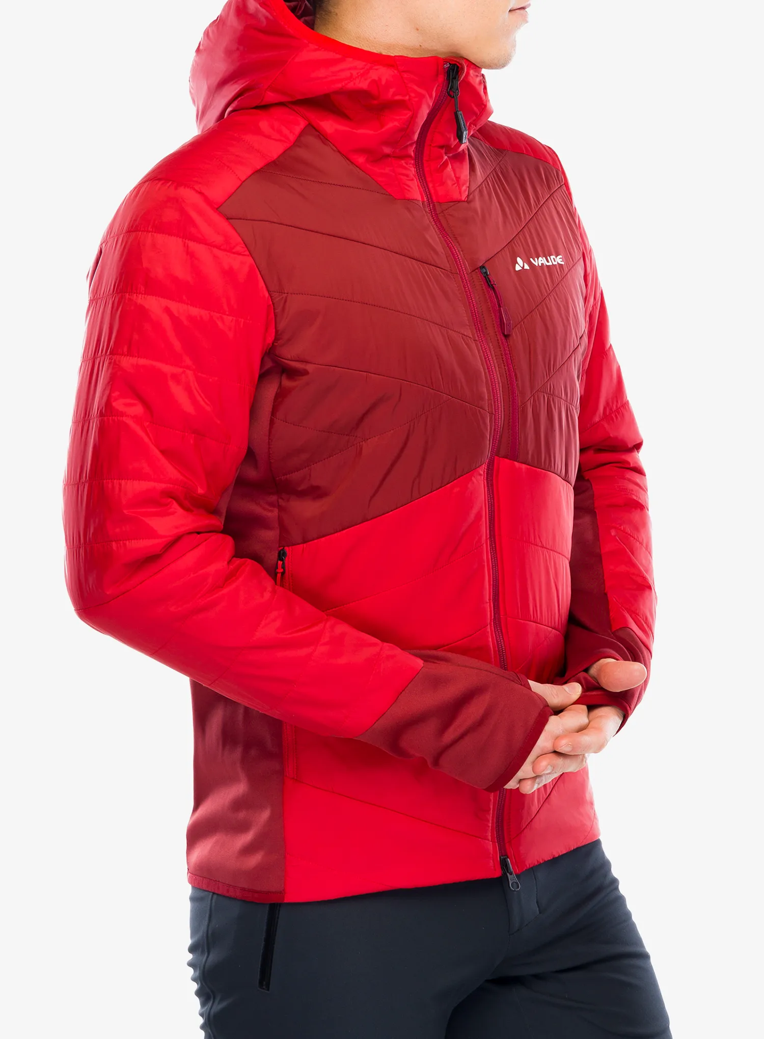 Куртка утеплена Vaude Sesvenna Jacket IV - red