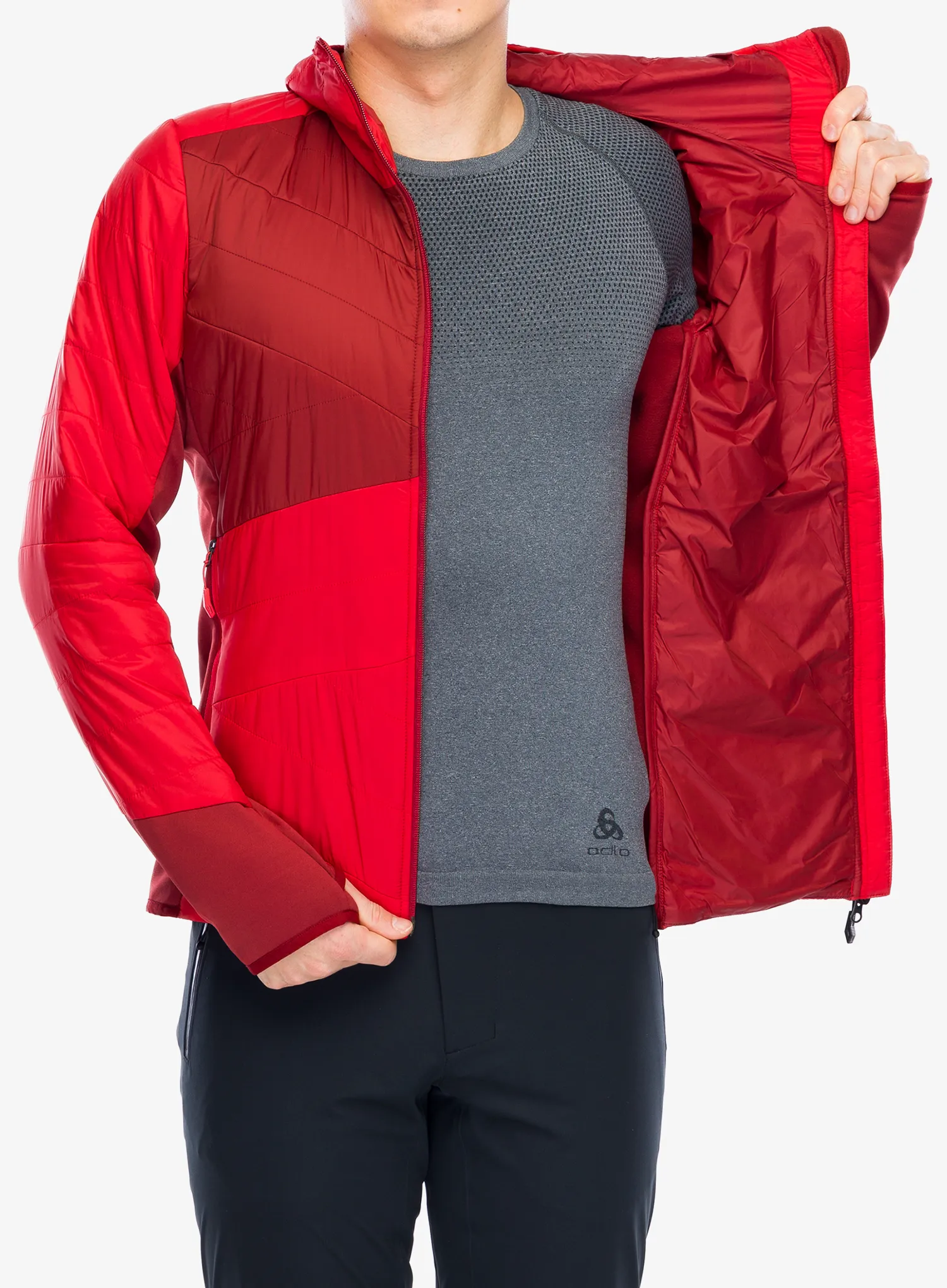 Куртка утеплена Vaude Sesvenna Jacket IV - red