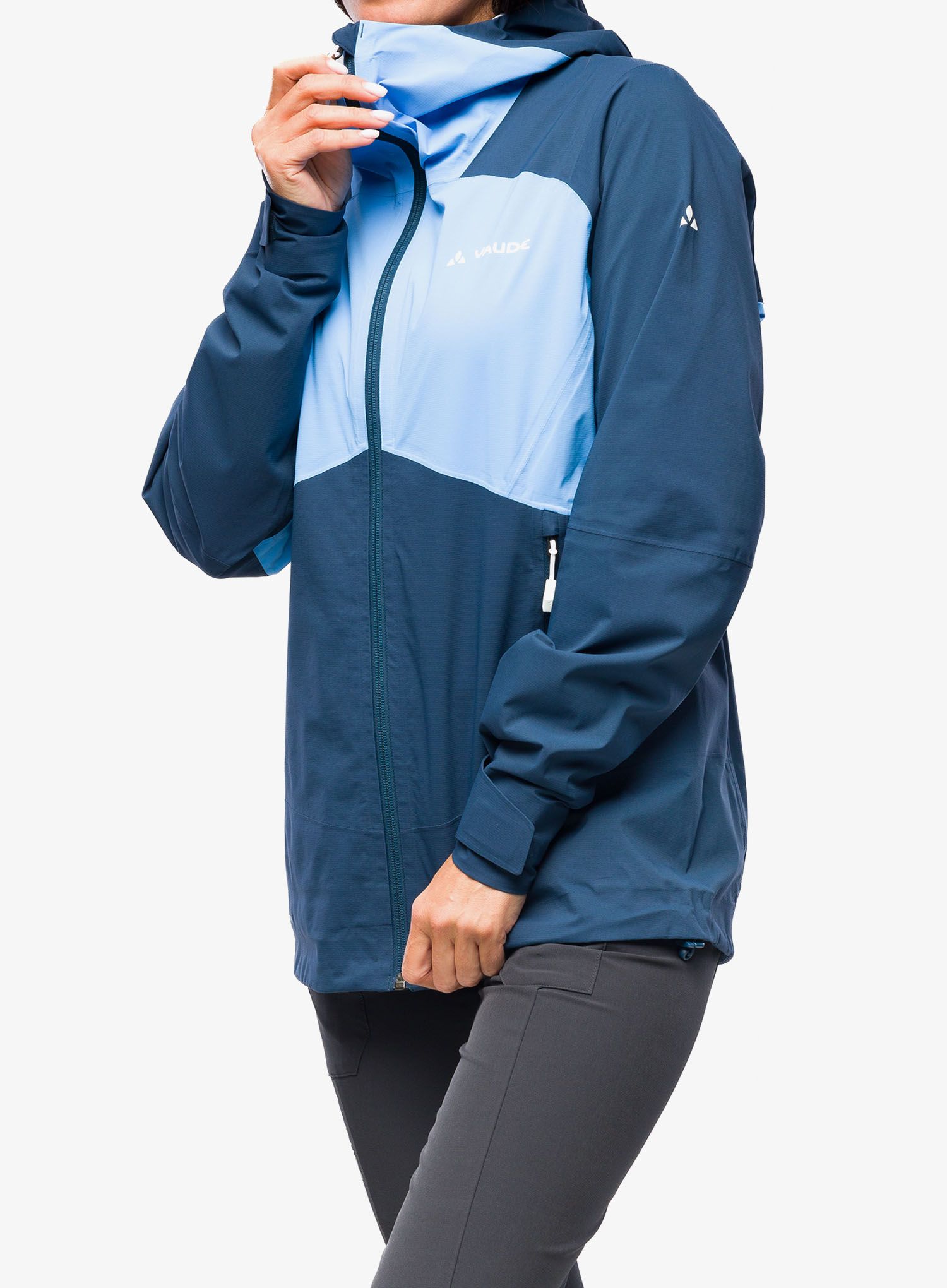 Куртка дощовик жіноча Vaude Simony 2,5L Jacket IV - blue jay