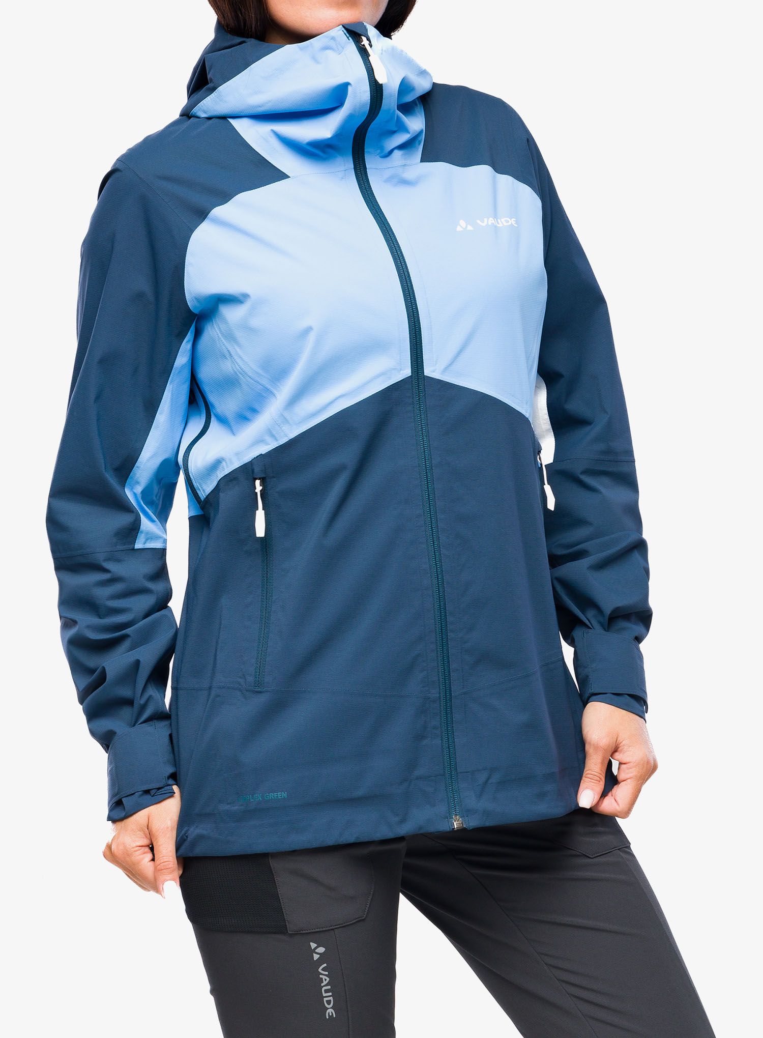 Куртка дощовик жіноча Vaude Simony 2,5L Jacket IV - blue jay