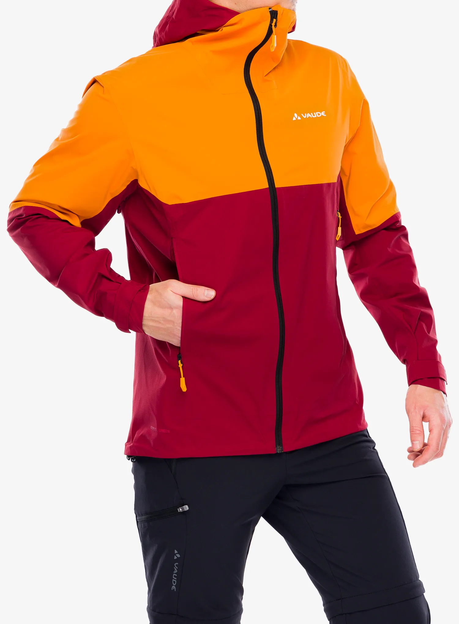 Куртка дощовик Vaude Simony 2,5L Jacket IV - carmine