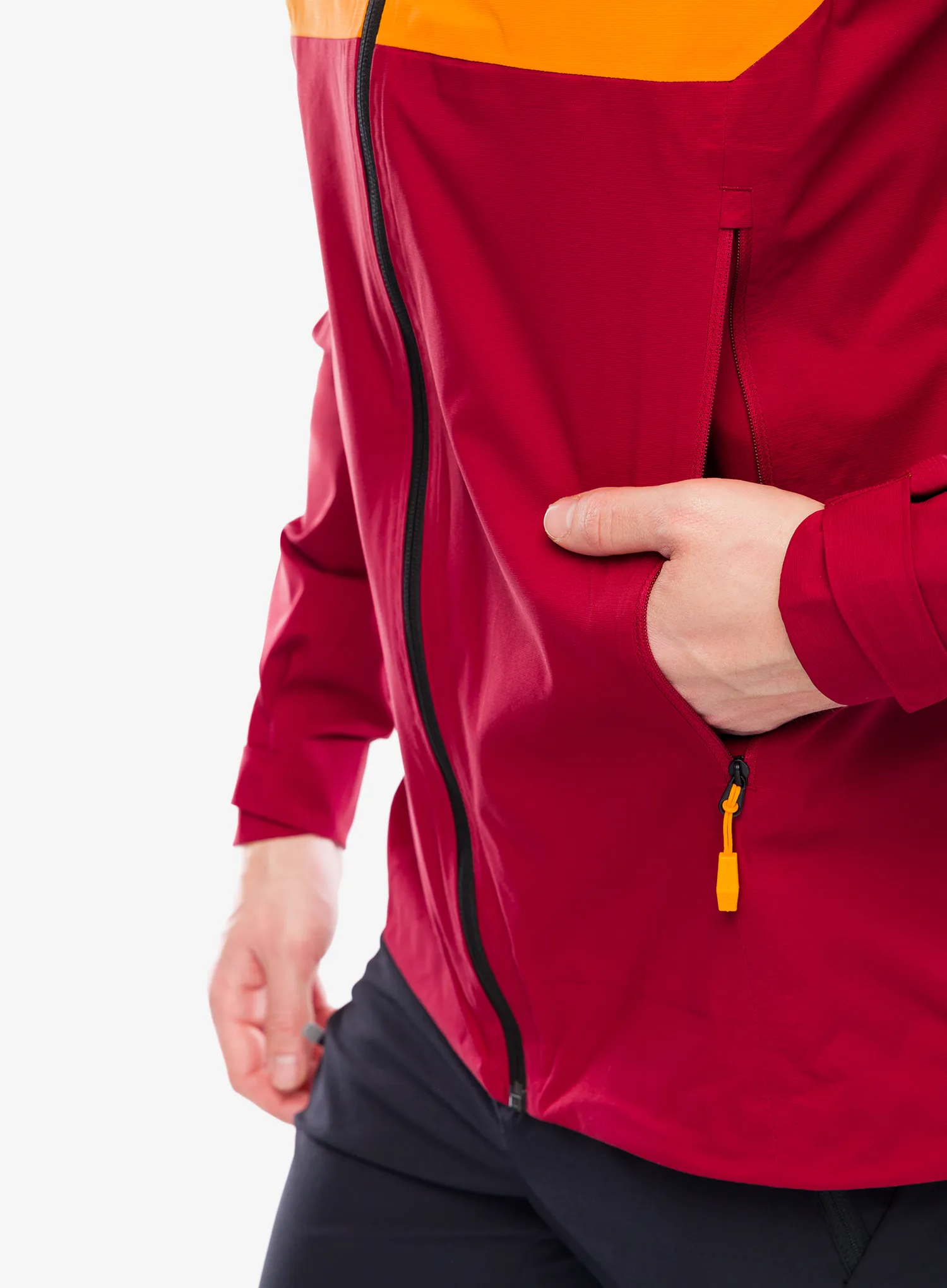 Куртка дощовик Vaude Simony 2,5L Jacket IV - carmine
