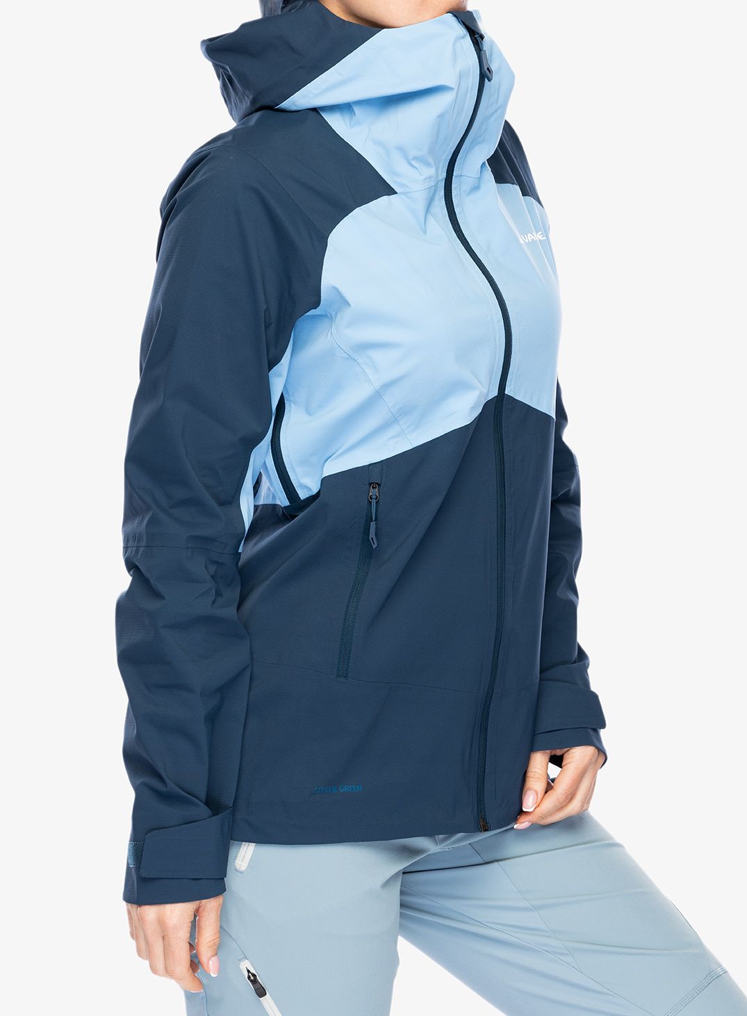 Куртка дощовик жіноча Vaude Simony 2,5L Jacket IV - pastel blue