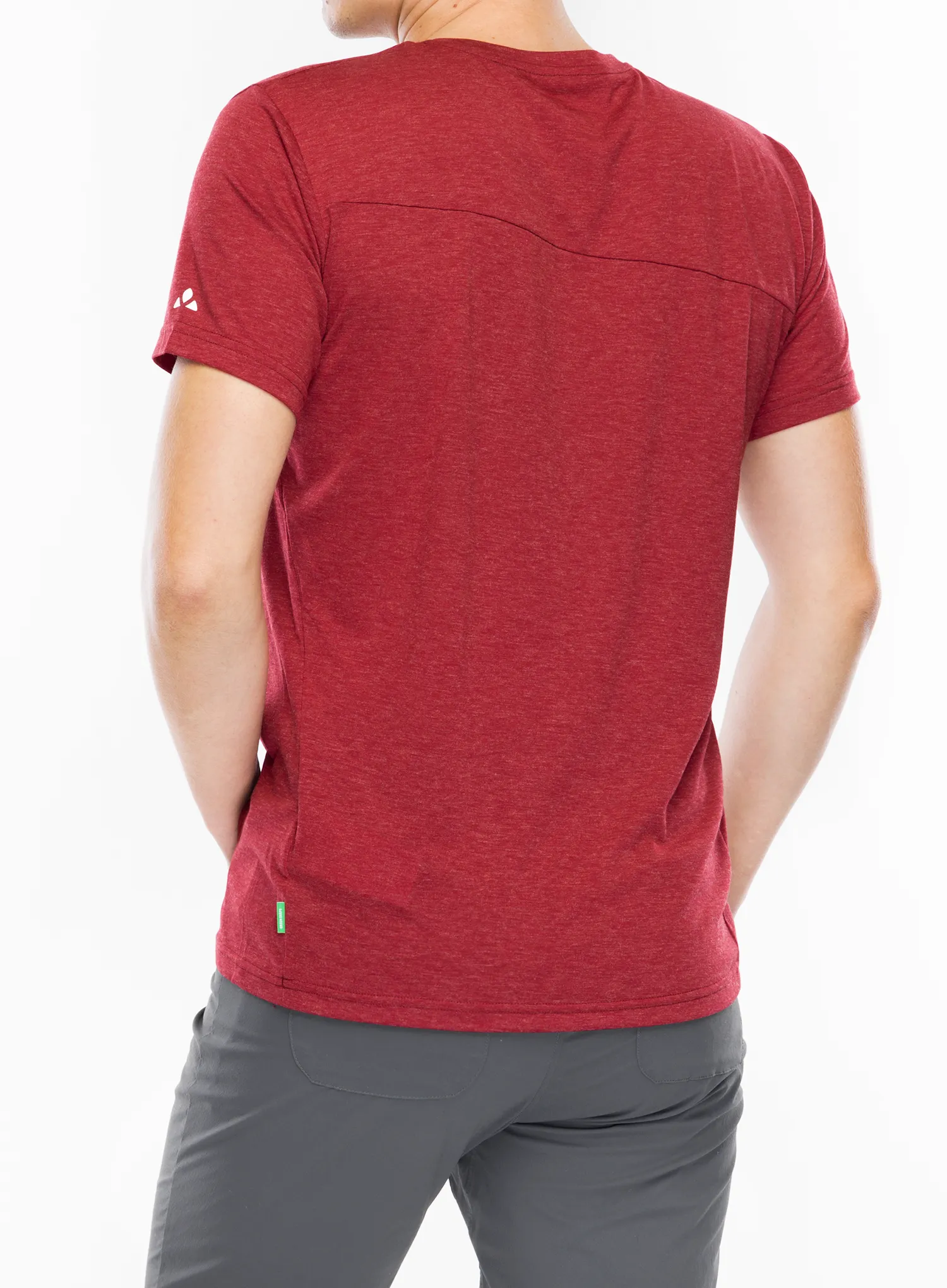 Швидковисихаюча футболка Vaude Sveit Shirt - carmine