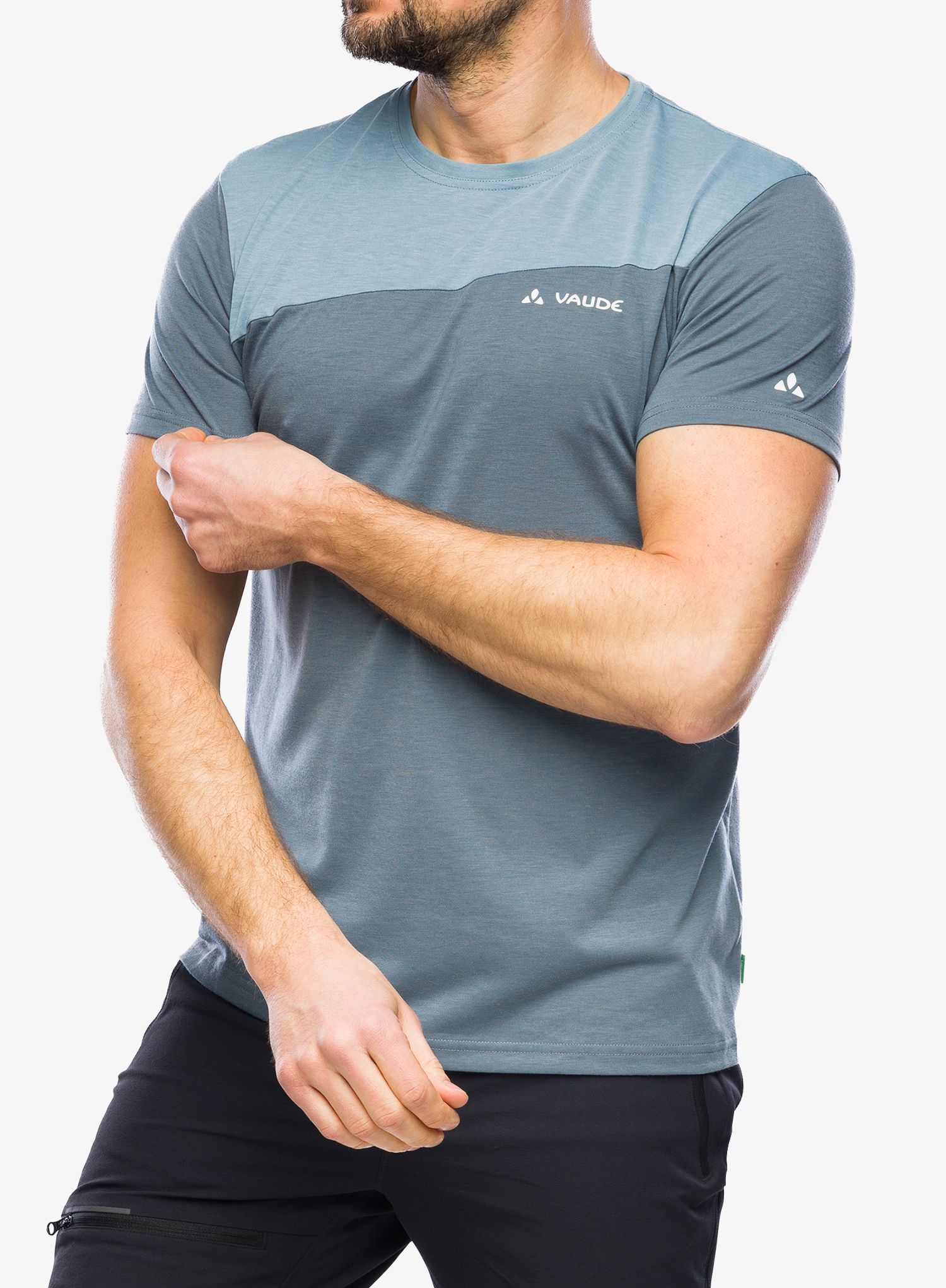 Швидковисихаюча футболка Vaude Sveit Shirt - heron