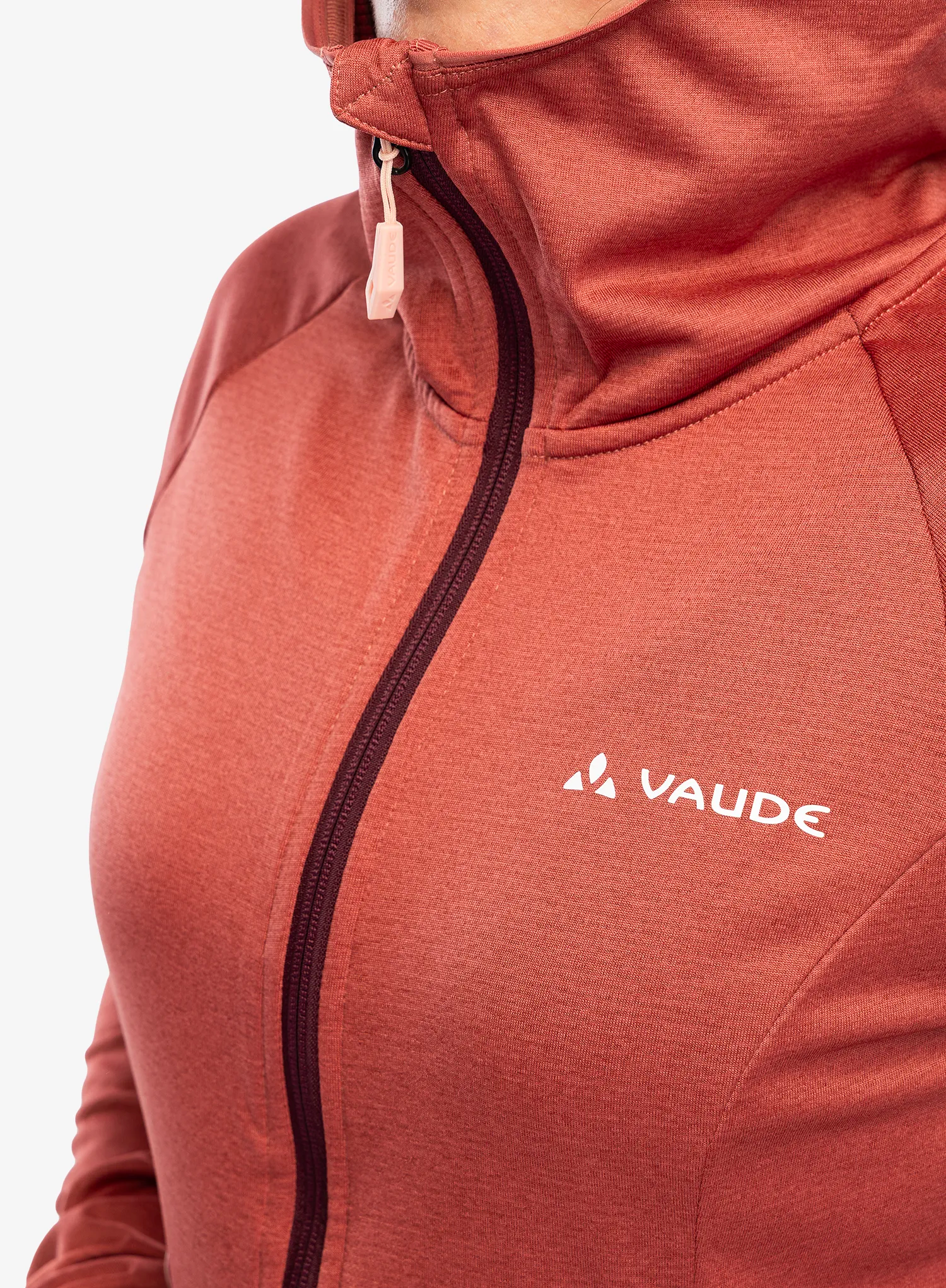 Кофта флісова жіноча Vaude Tekoa Fleece Jacket II - brick