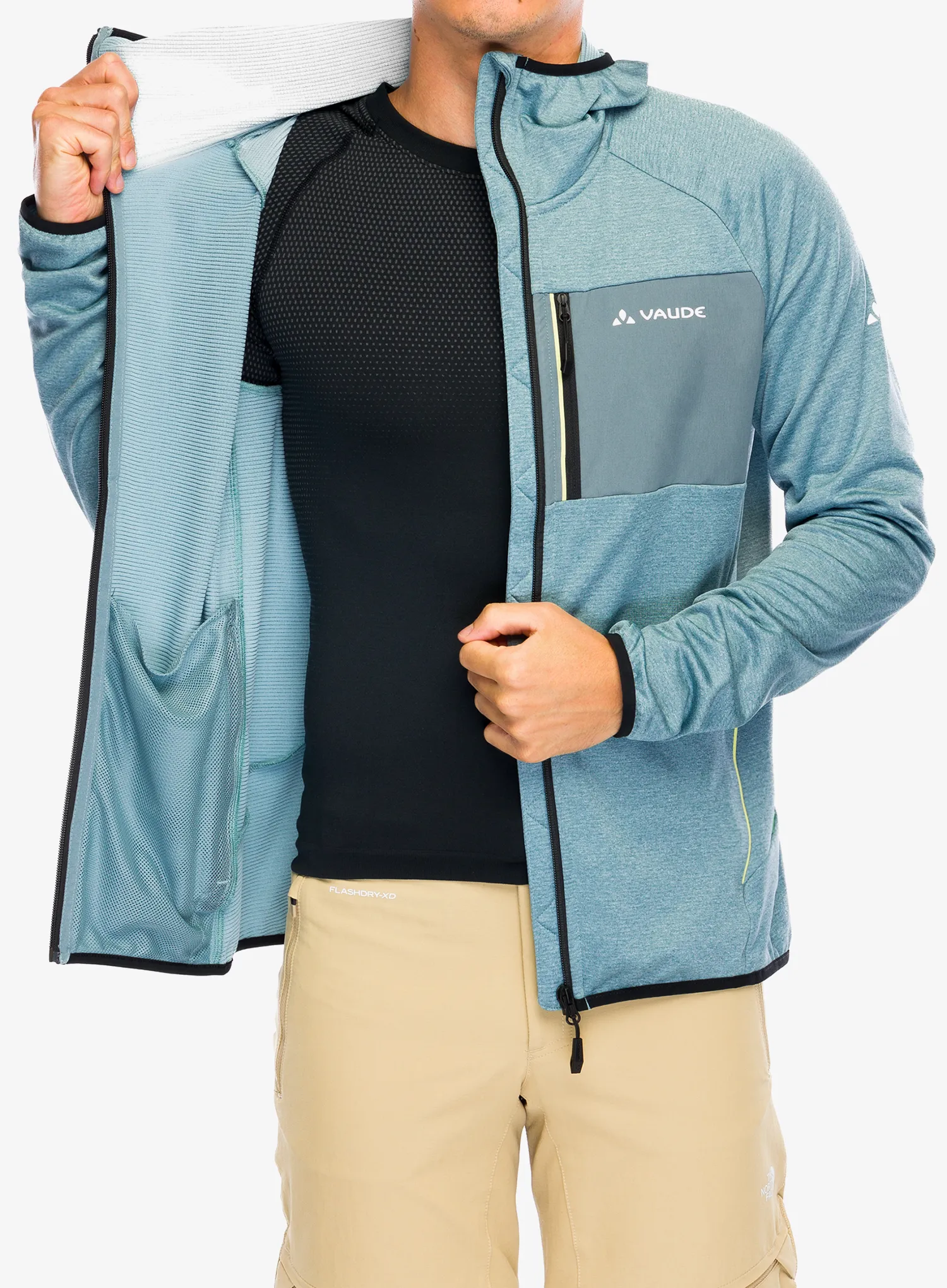 Кофта флісова Vaude Tekoa Fleece Jacket II - nordic blue