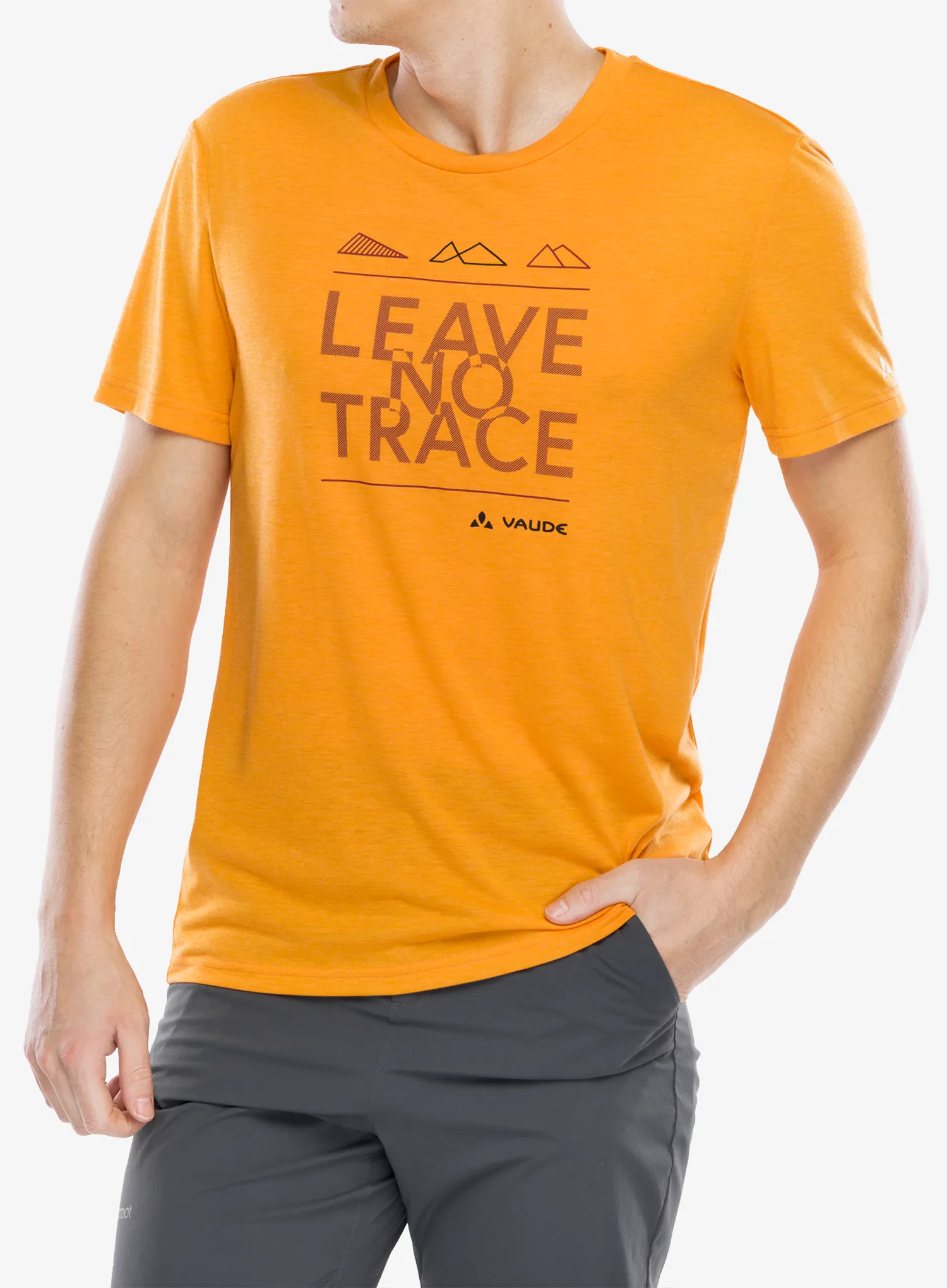 Швидковисихаюча футболка Vaude Tekoa T-Shirt III - kurkuma