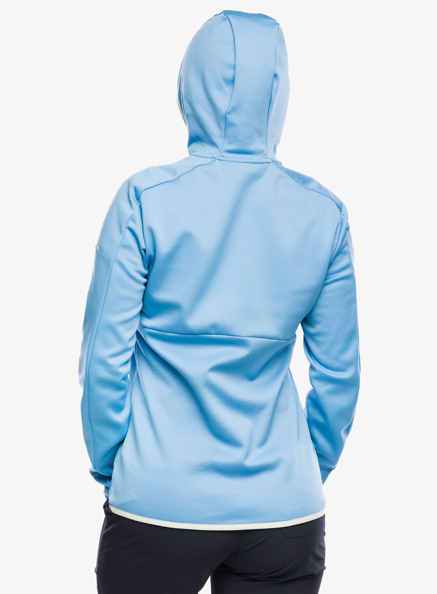 Фліска жіноча Vaude Valsorda Fleece Hoody - pastel blue