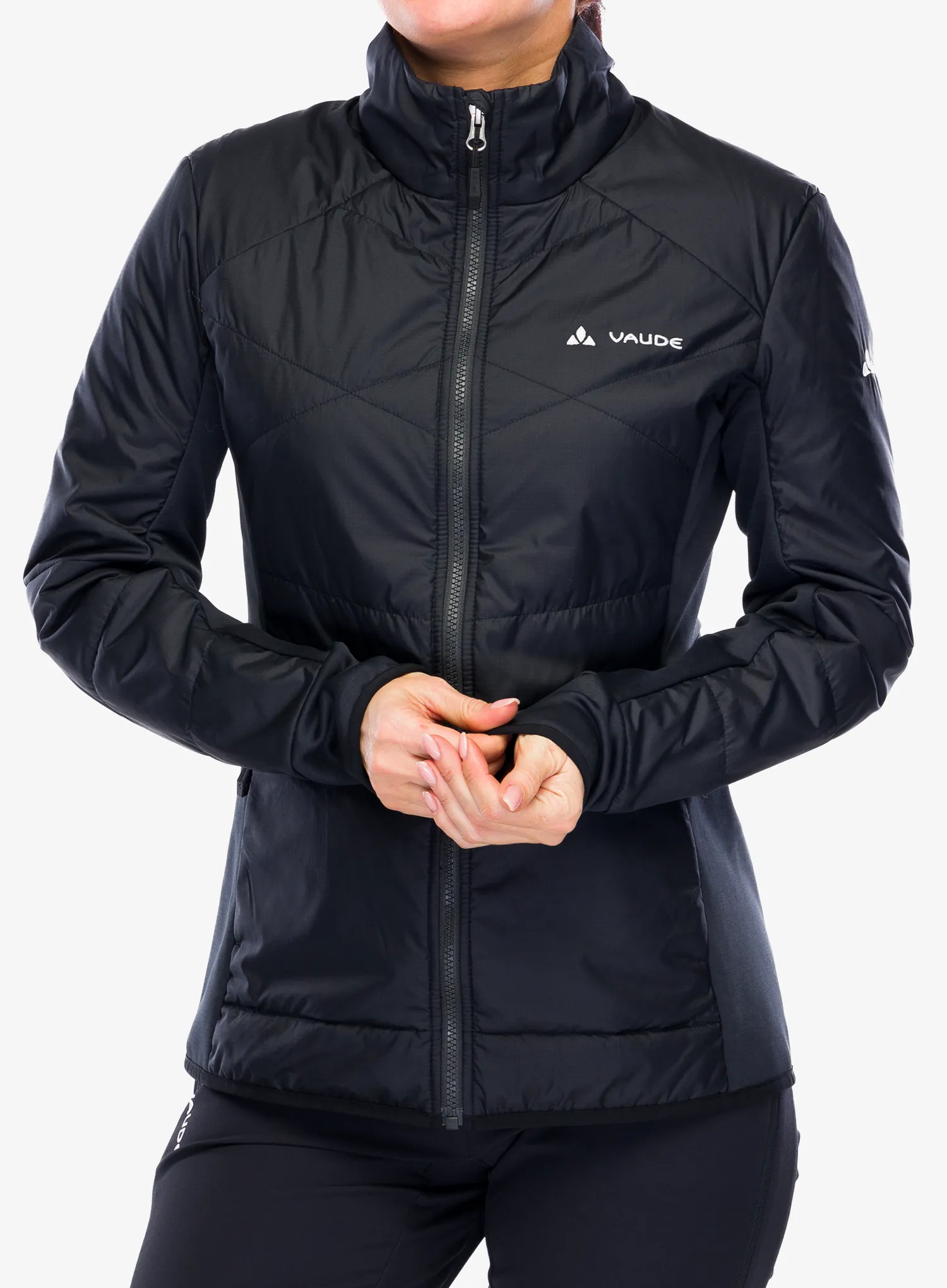 Куртка гібридна жіноча Vaude Valsorda Hybrid Jacket - black