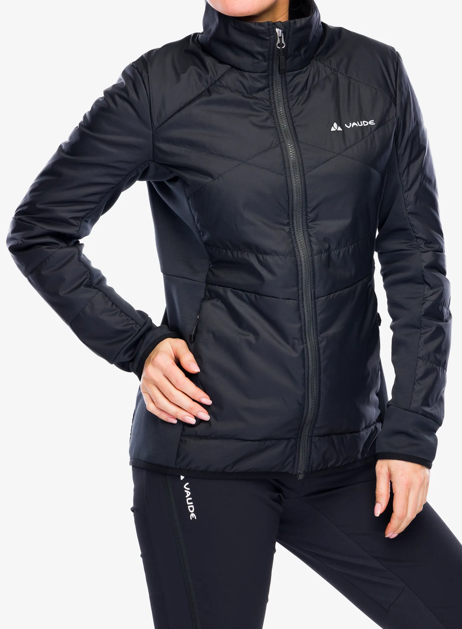 Куртка гібридна жіноча Vaude Valsorda Hybrid Jacket - black