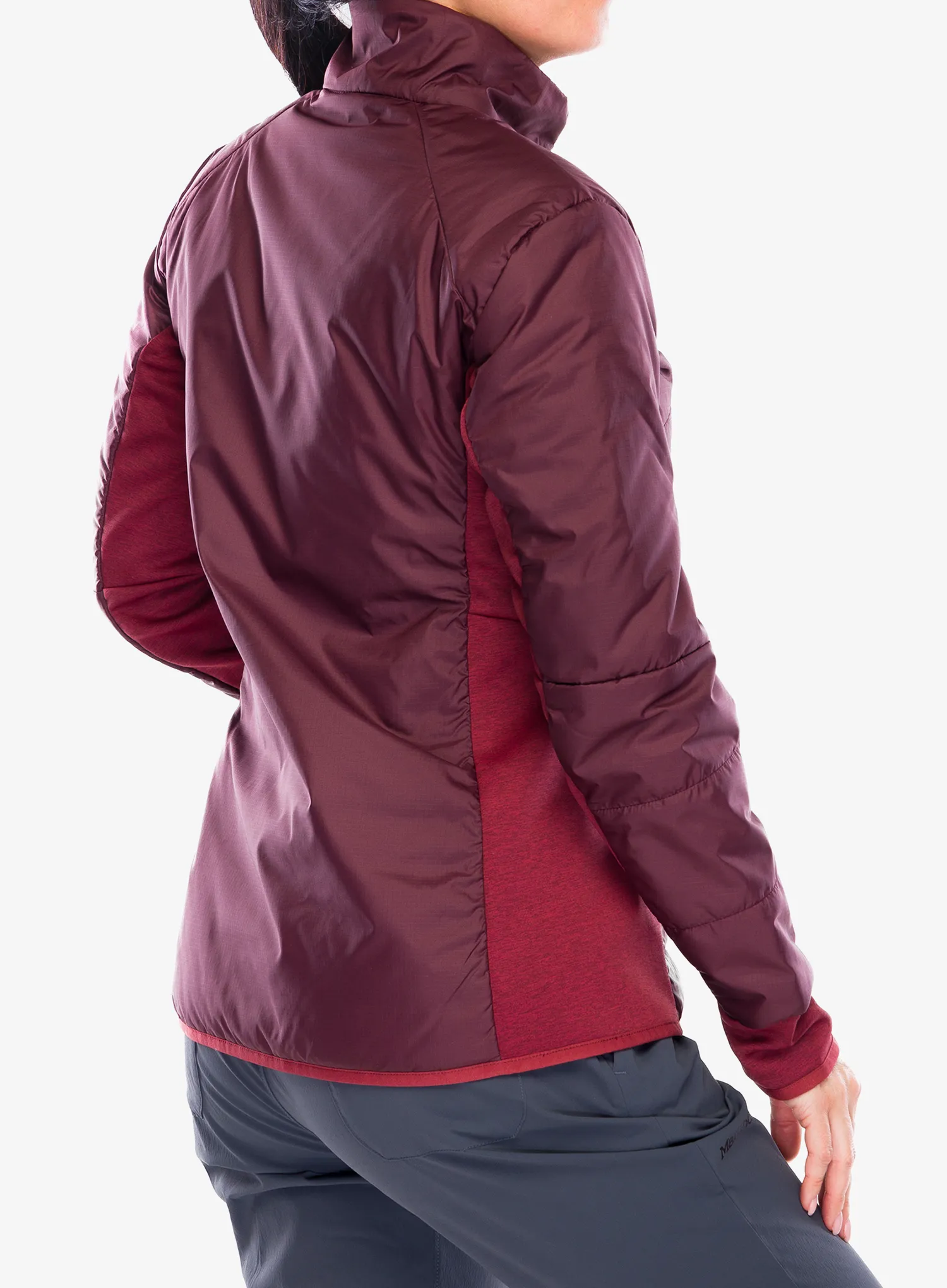 Куртка гібридна жіноча Vaude Valsorda Hybrid Jacket - dark oak