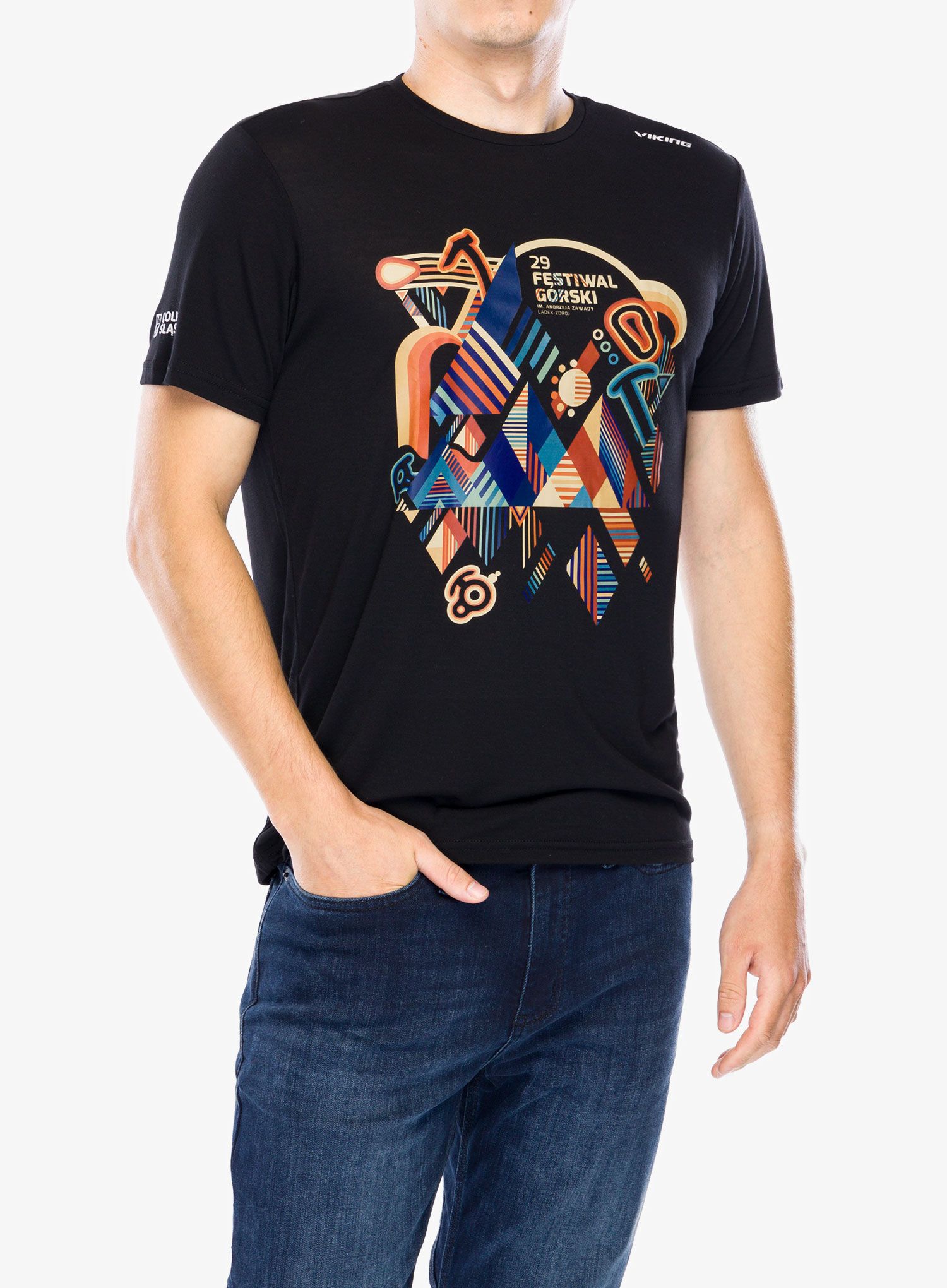 Футболка з принтом Viking Festival Bamboo T-shirt