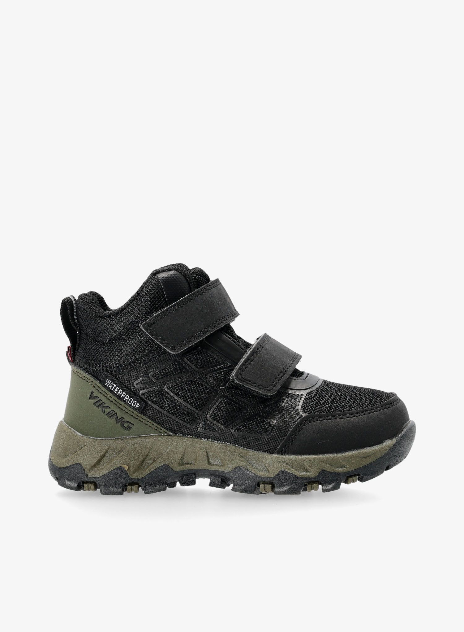 Черевики дитячі Viking Track Mid WP 2V - black/olive