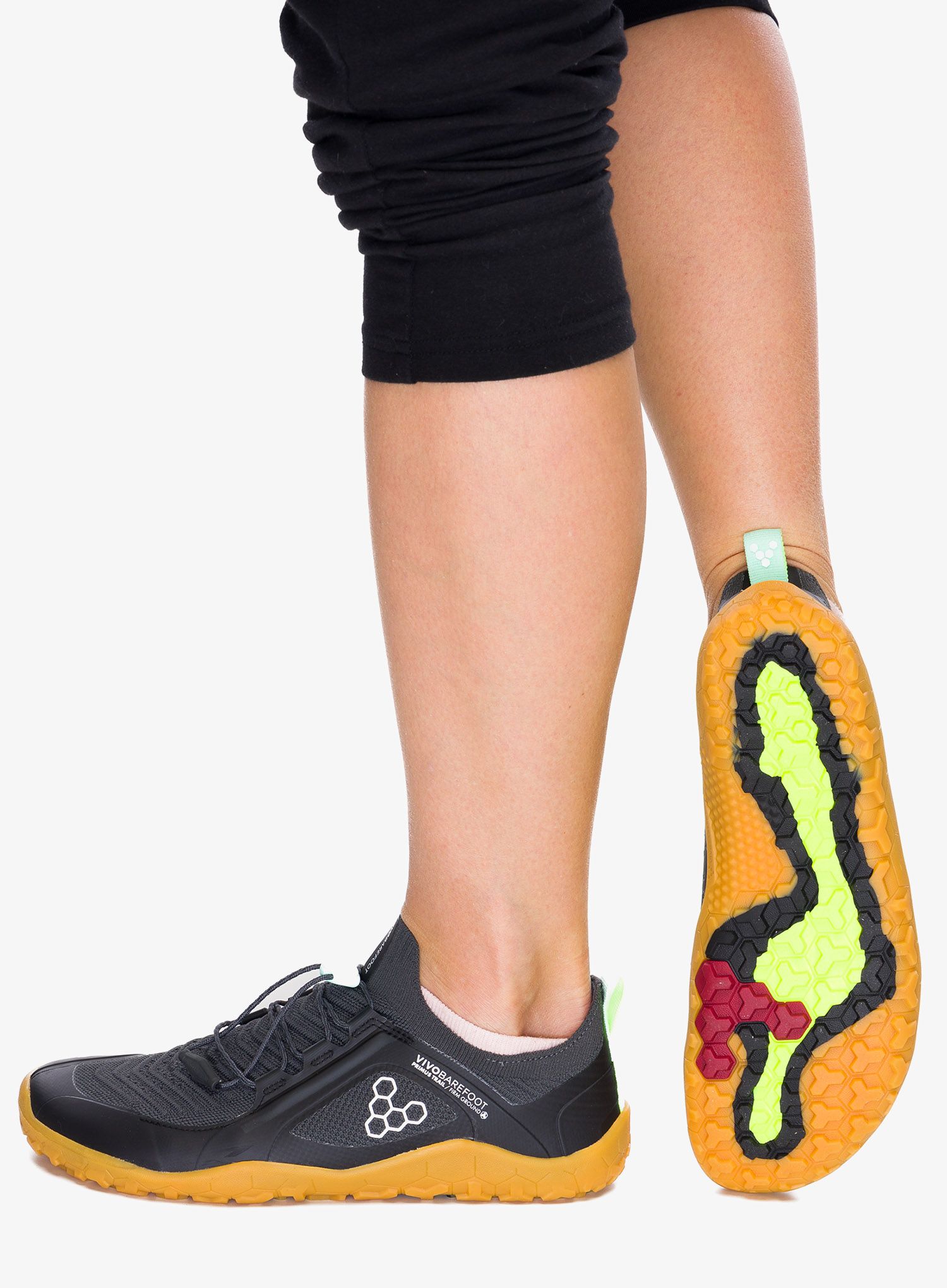 Черевики жіночі Vivobarefoot Primus Trail Knit FG - graphite/gum