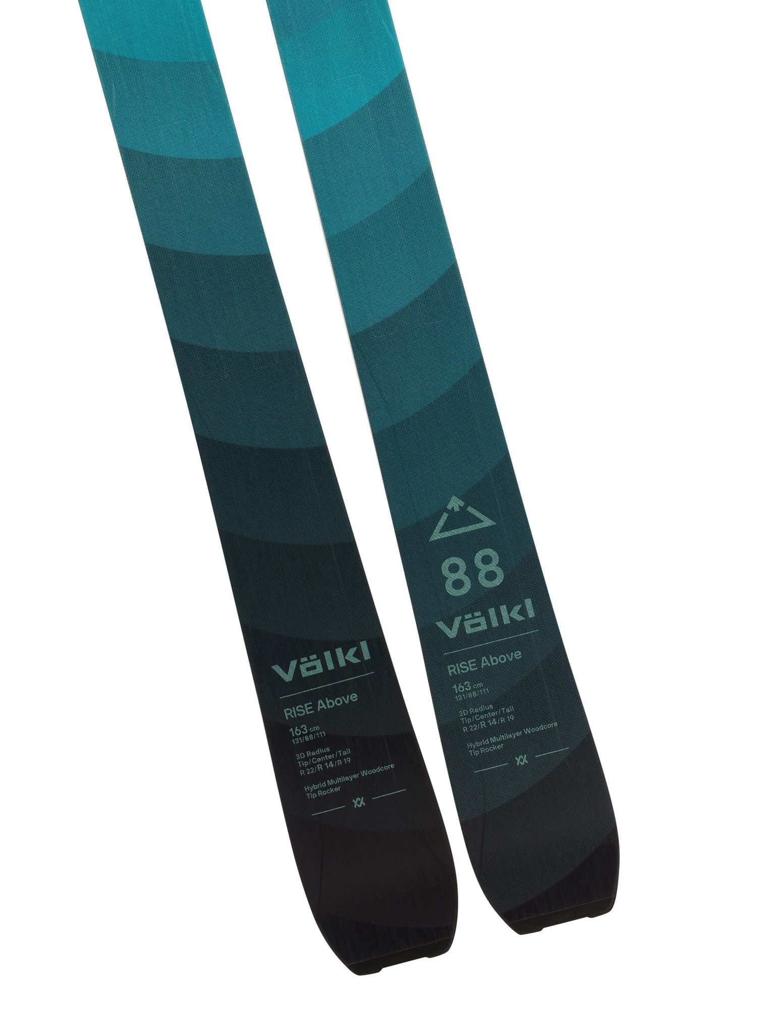 Лижі скітурингові жіночі Volkl Rise Above 88 Flat