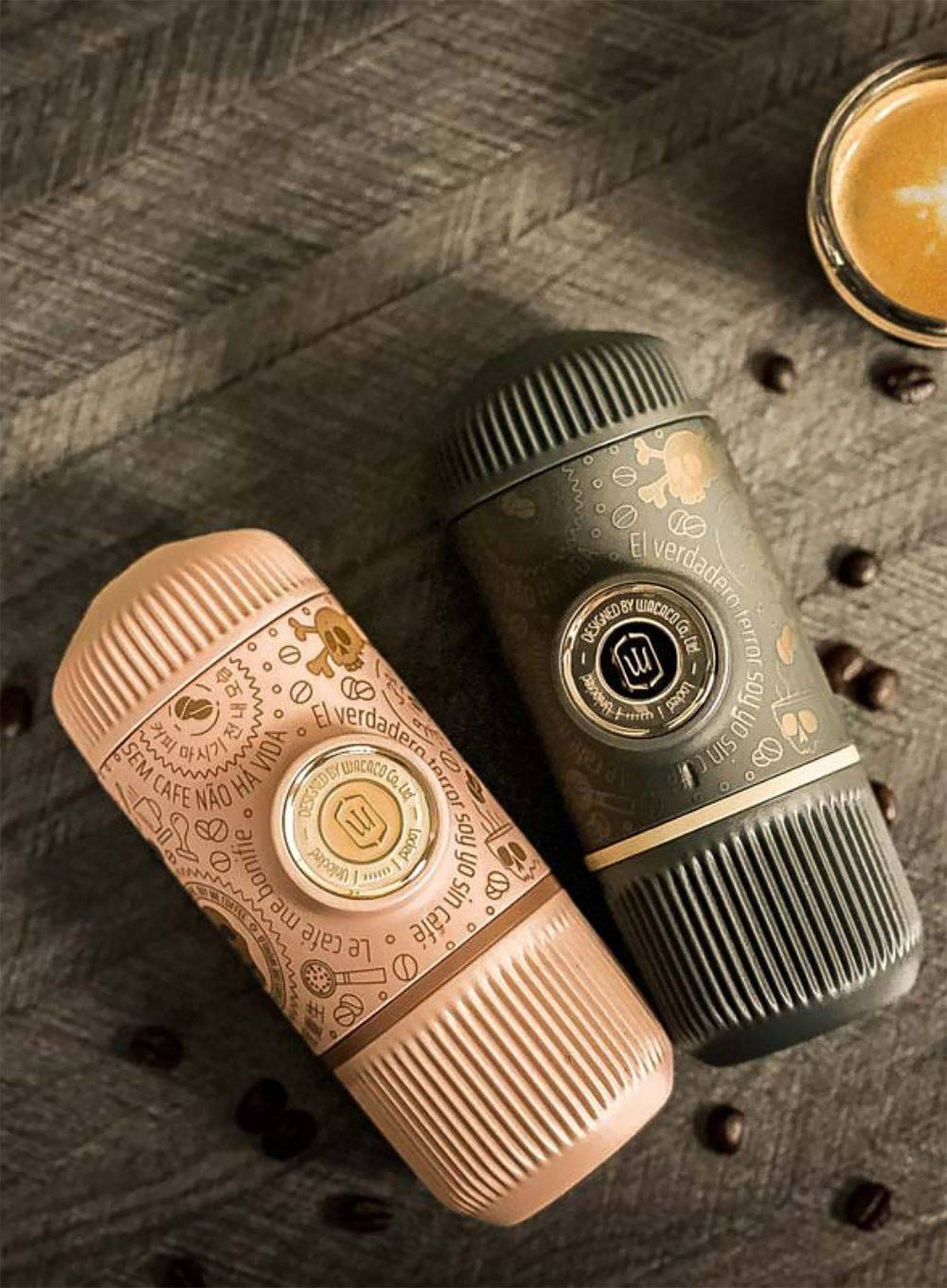 Кавоварка Wacaco Nanopresso Dark Souls - grey