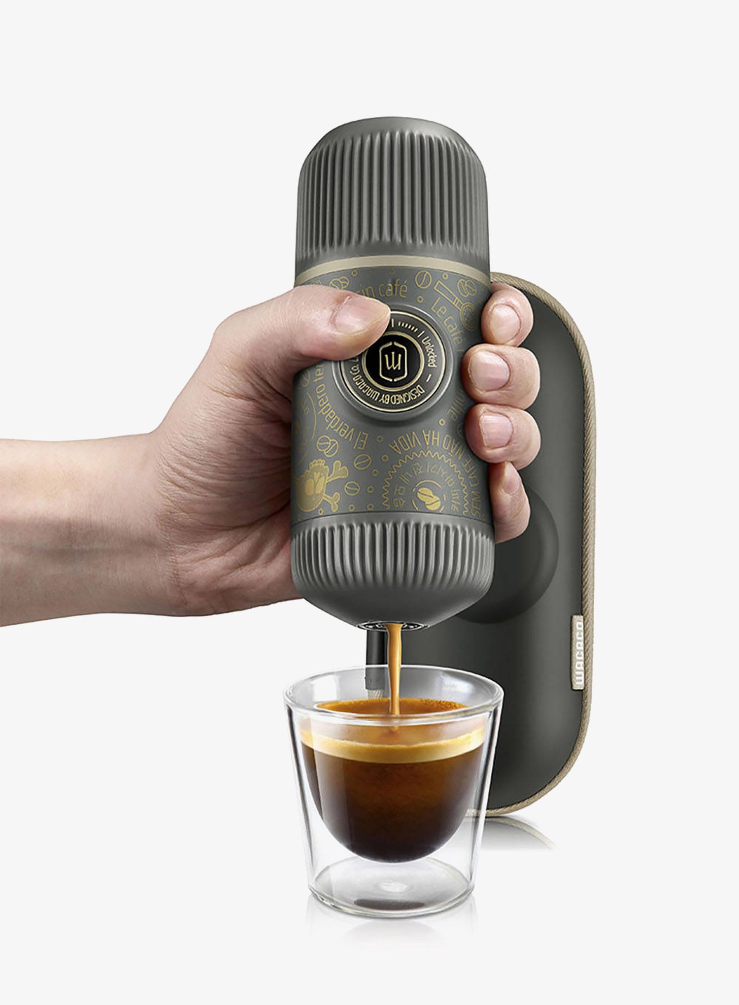 Кавоварка Wacaco Nanopresso Dark Souls - grey