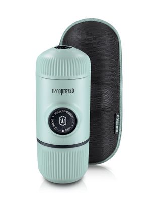 Кавоварка Wacaco Nanopresso Elements + etui - arctic blue