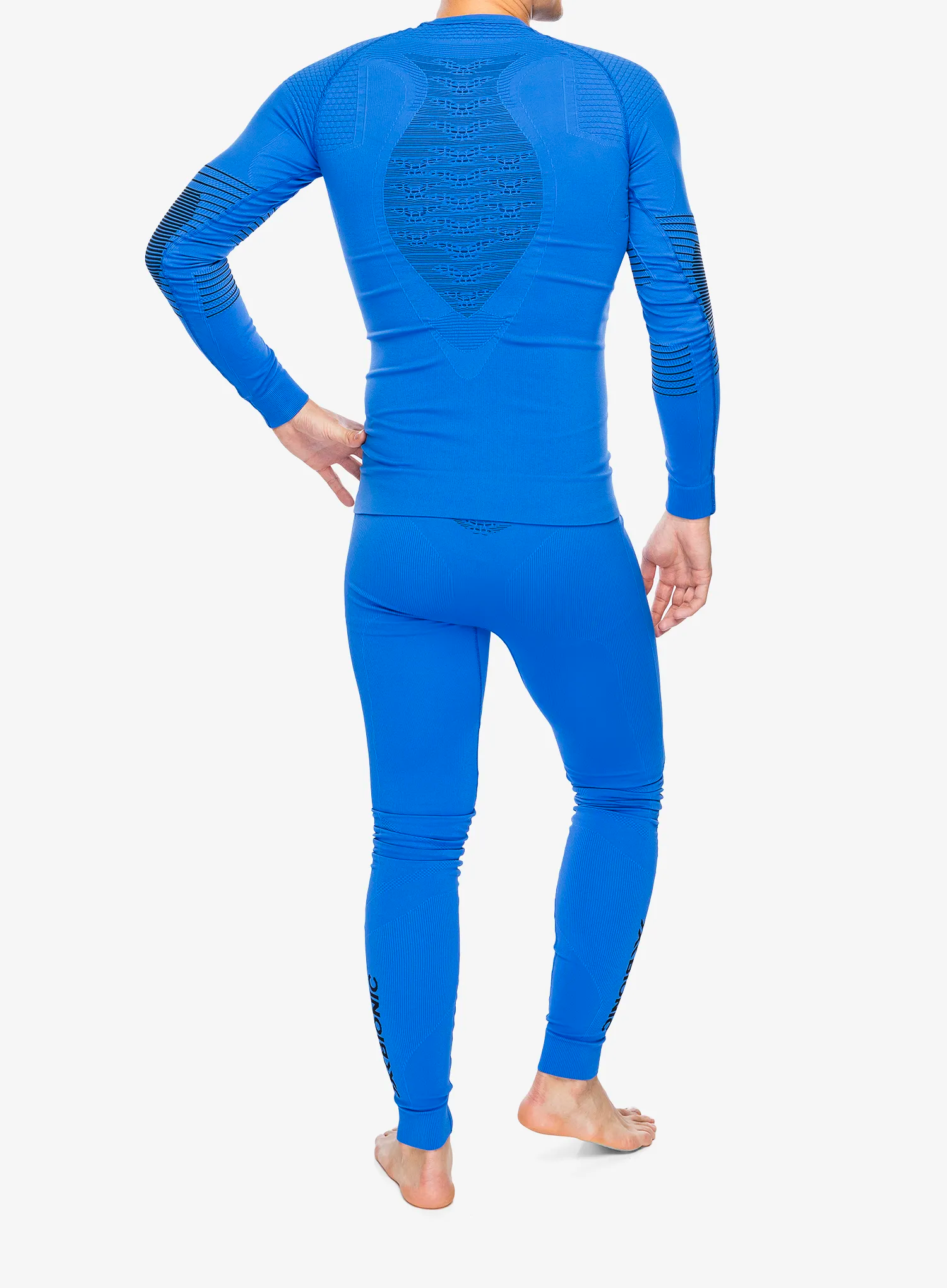 Термокофта X-Bionic Energizer 4.0 Shirt Round Neck - blossom blue/black